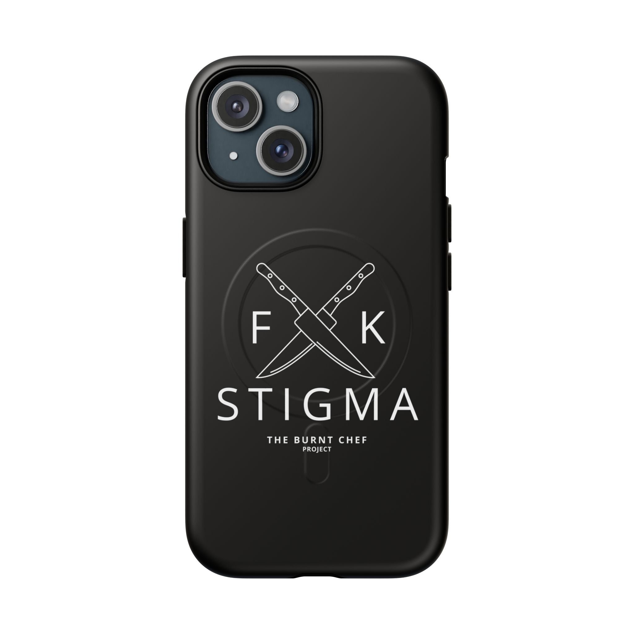 Tough Magnetic iPhone Case, F*CK Stigma Design