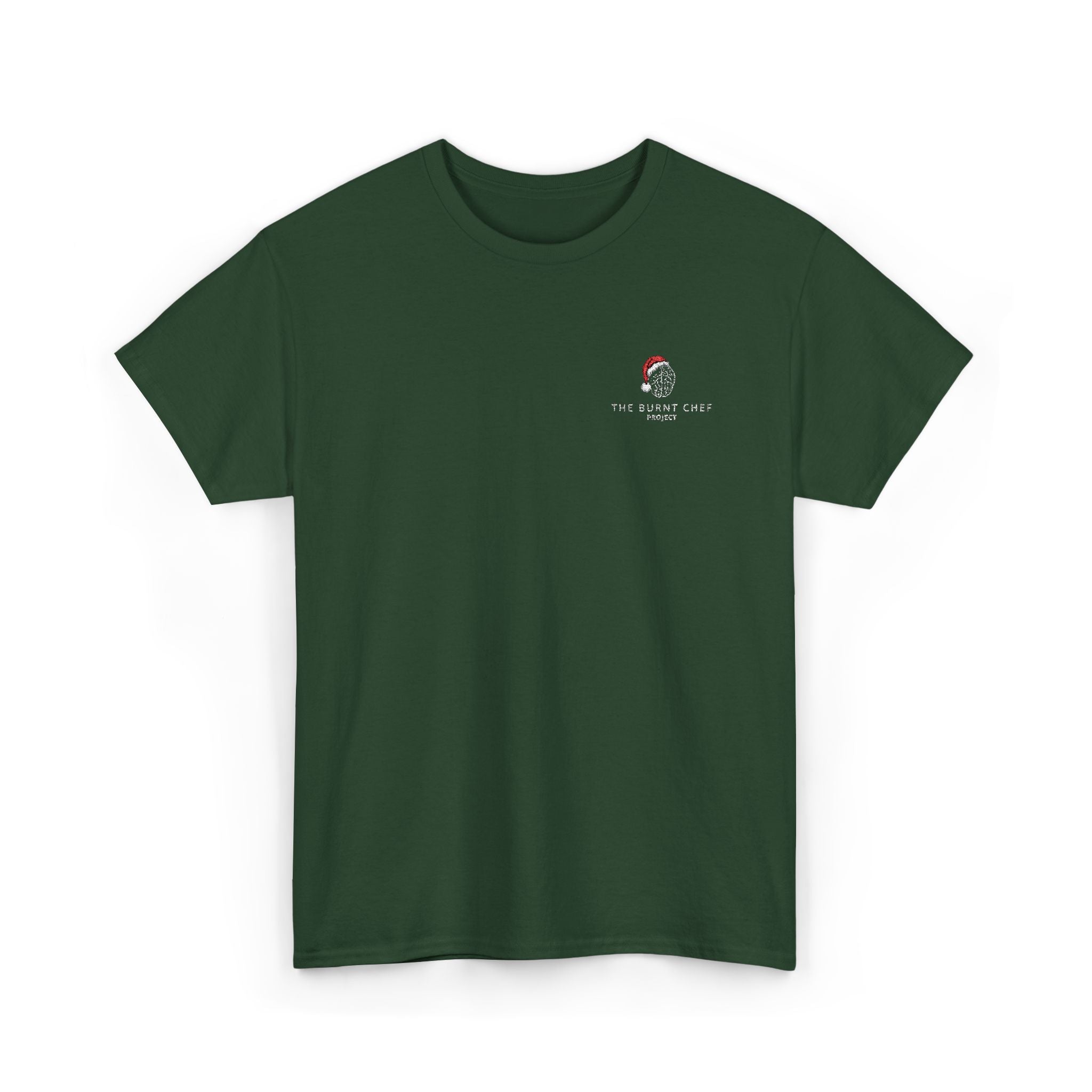 Christmas Tee Embroidered - The Burnt Chef Project