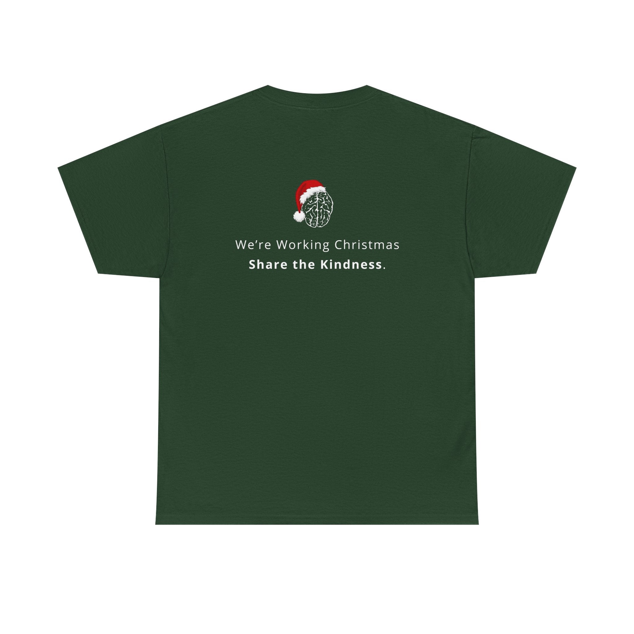 We're Working Christmas Tee - The Burnt Chef Project