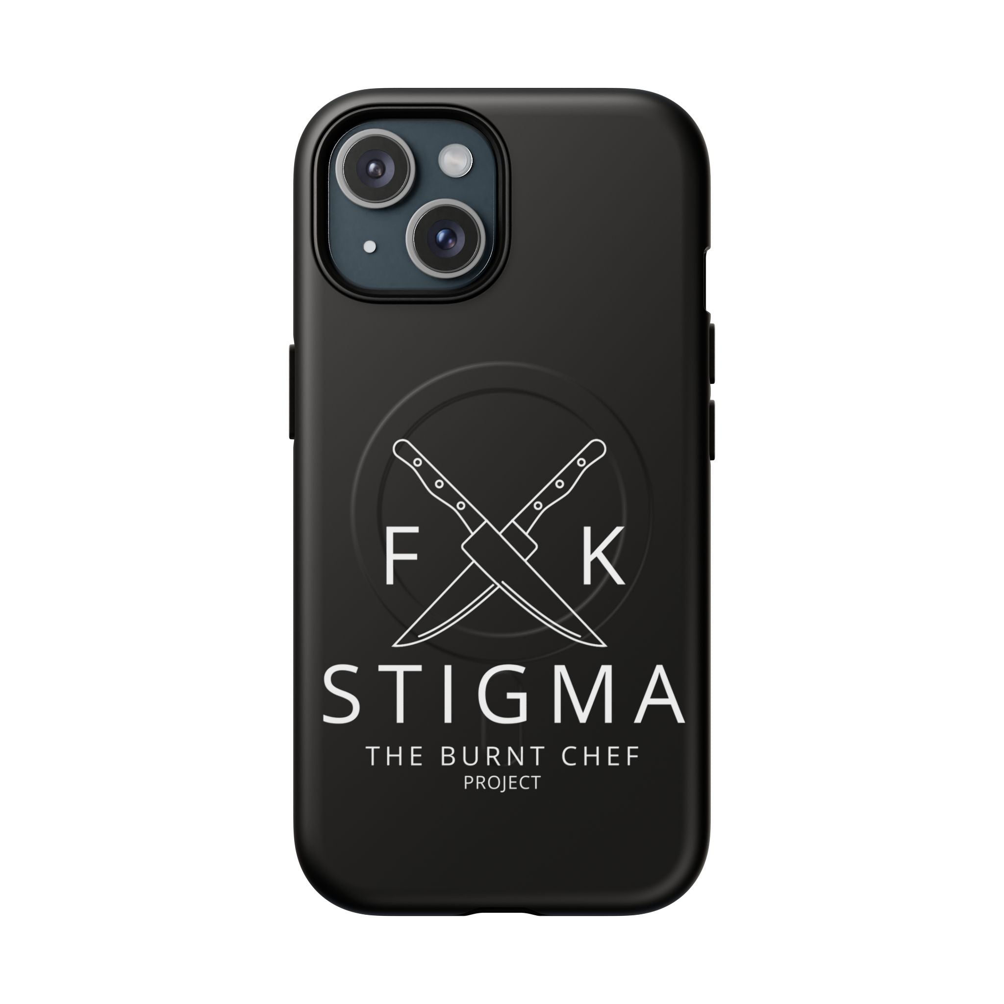 Tough Magnetic iPhone Case, F*CK Stigma Design