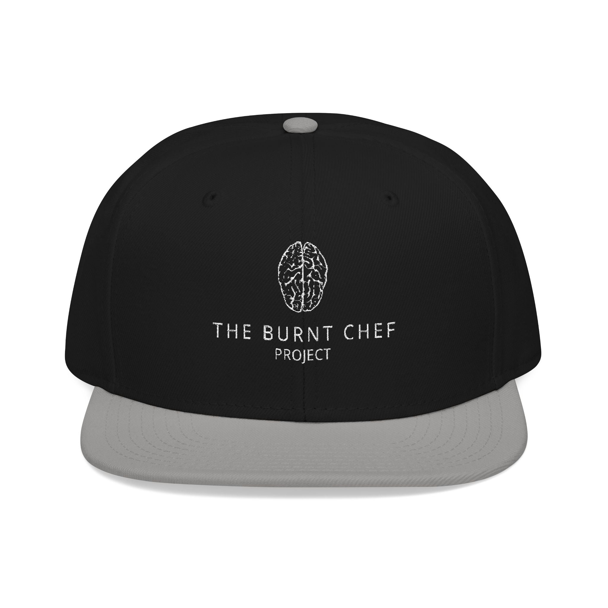 The Burnt Chef Embroidered Snapback Cap