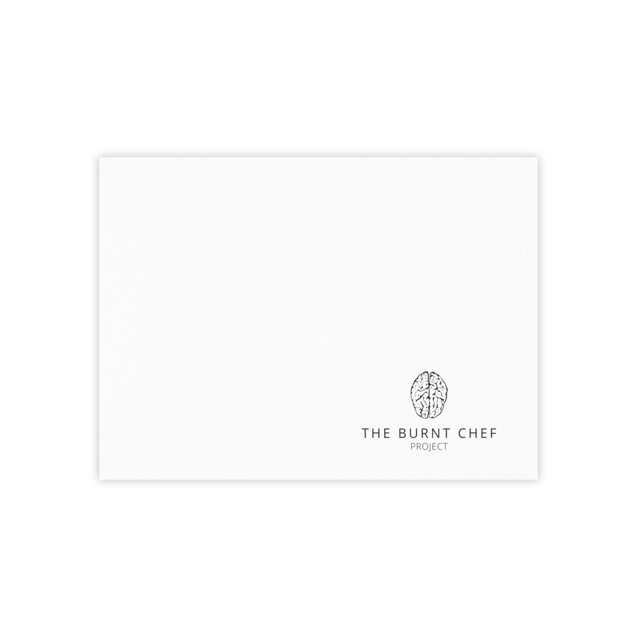Post-it Note Pad — The Burnt Chef Project Logo Sticky Notes