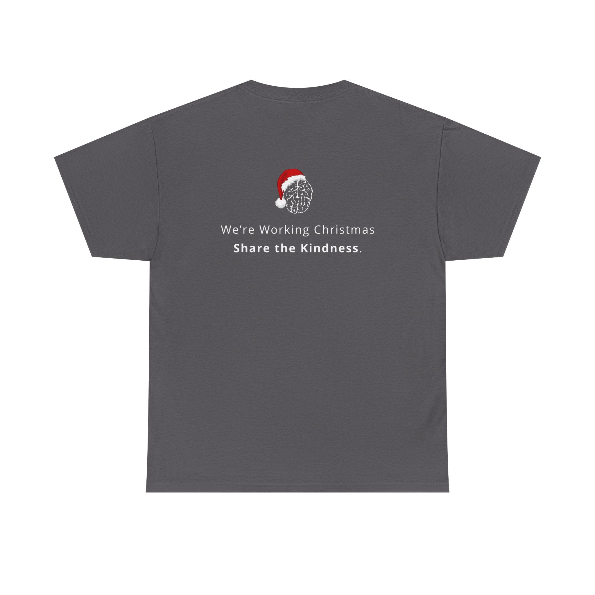 We're Working Christmas Tee - The Burnt Chef Project