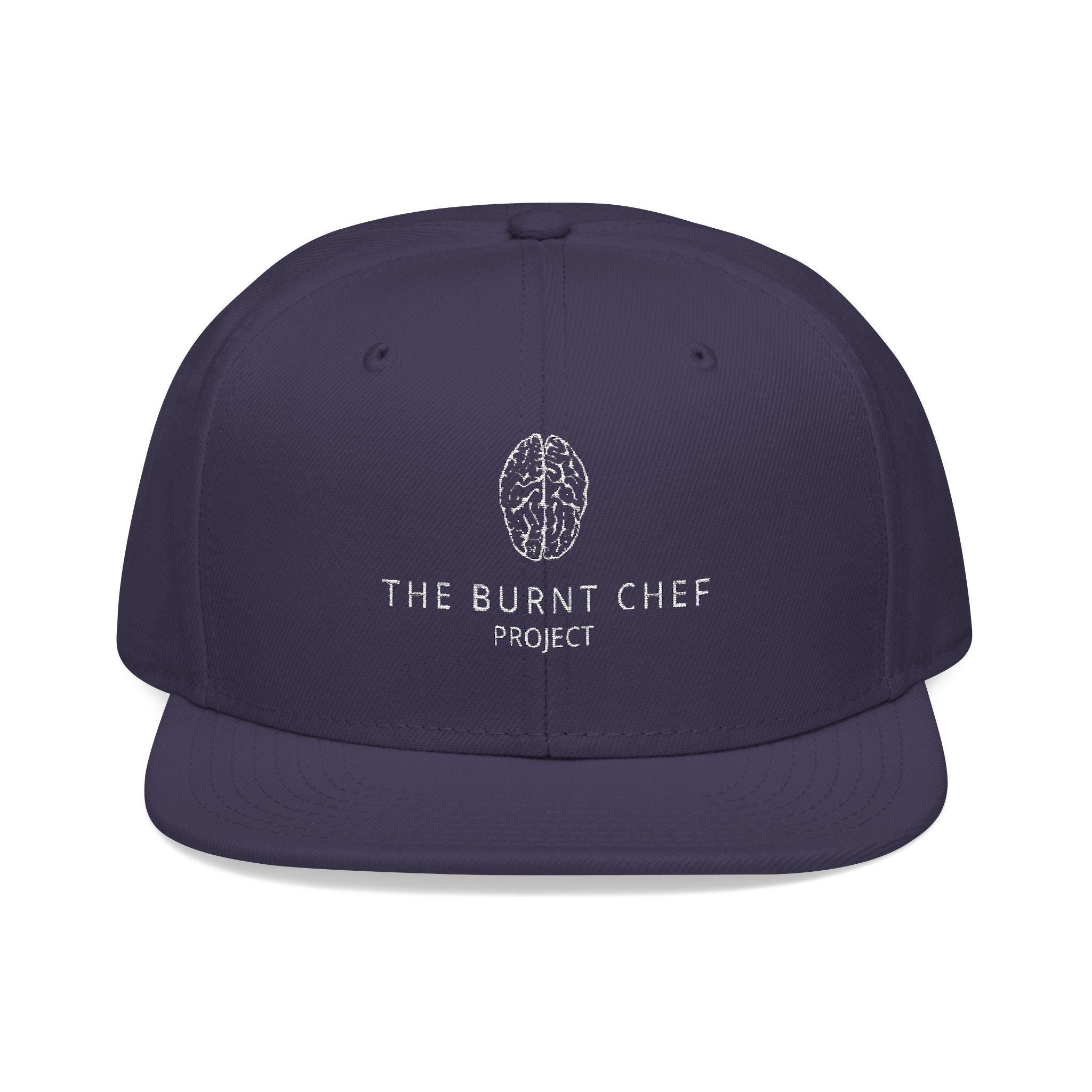 The Burnt Chef Embroidered Snapback Cap