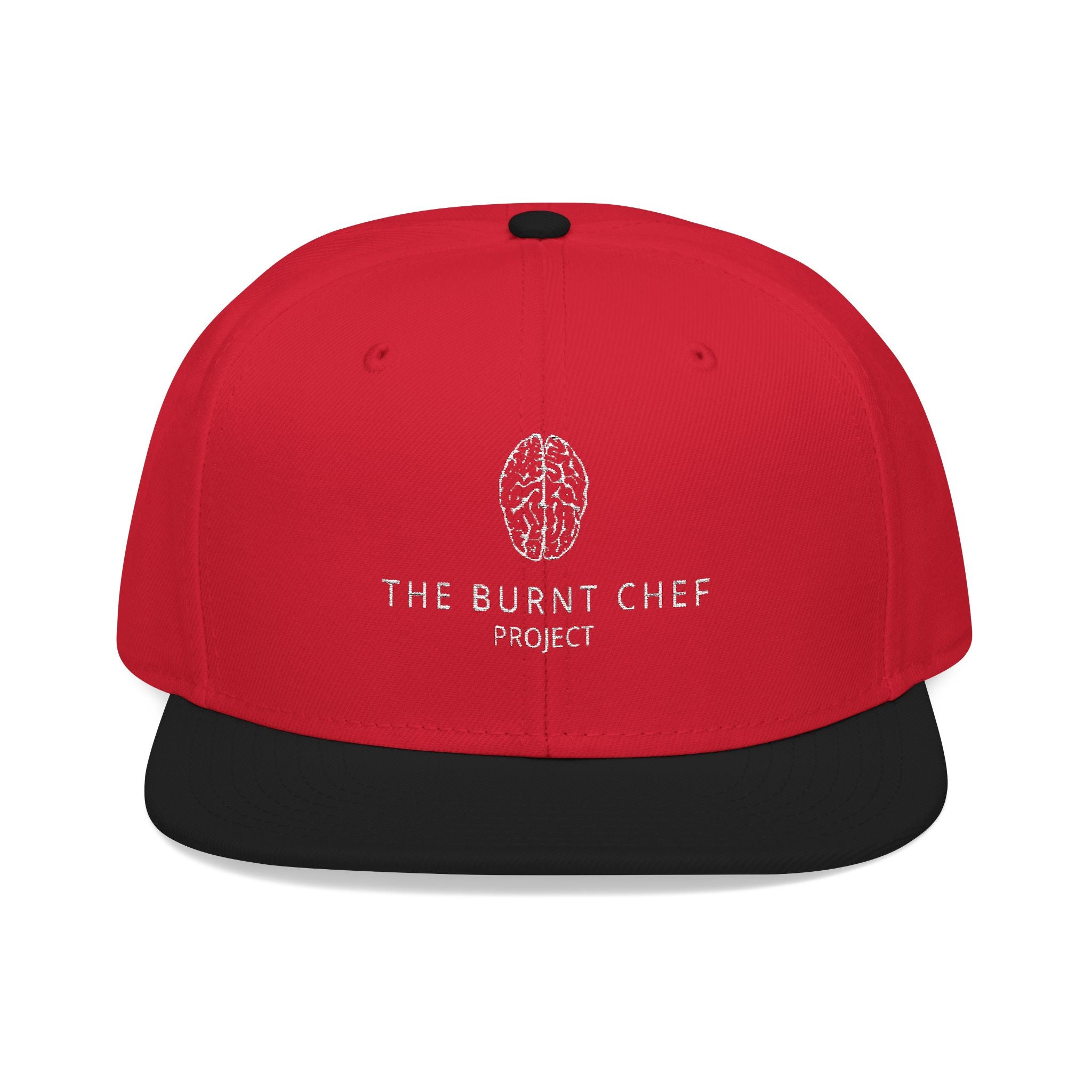 The Burnt Chef Embroidered Snapback Cap