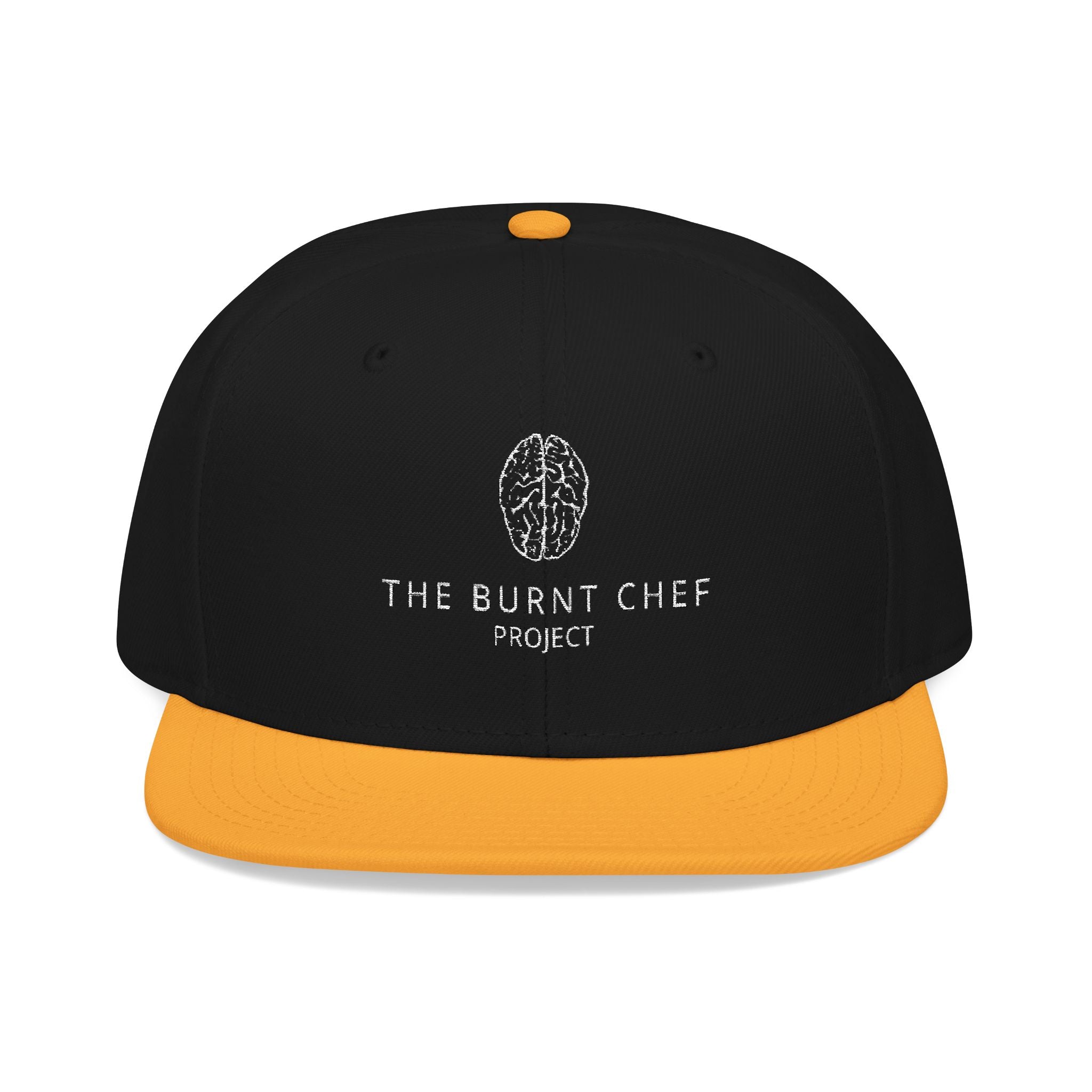 The Burnt Chef Embroidered Snapback Cap