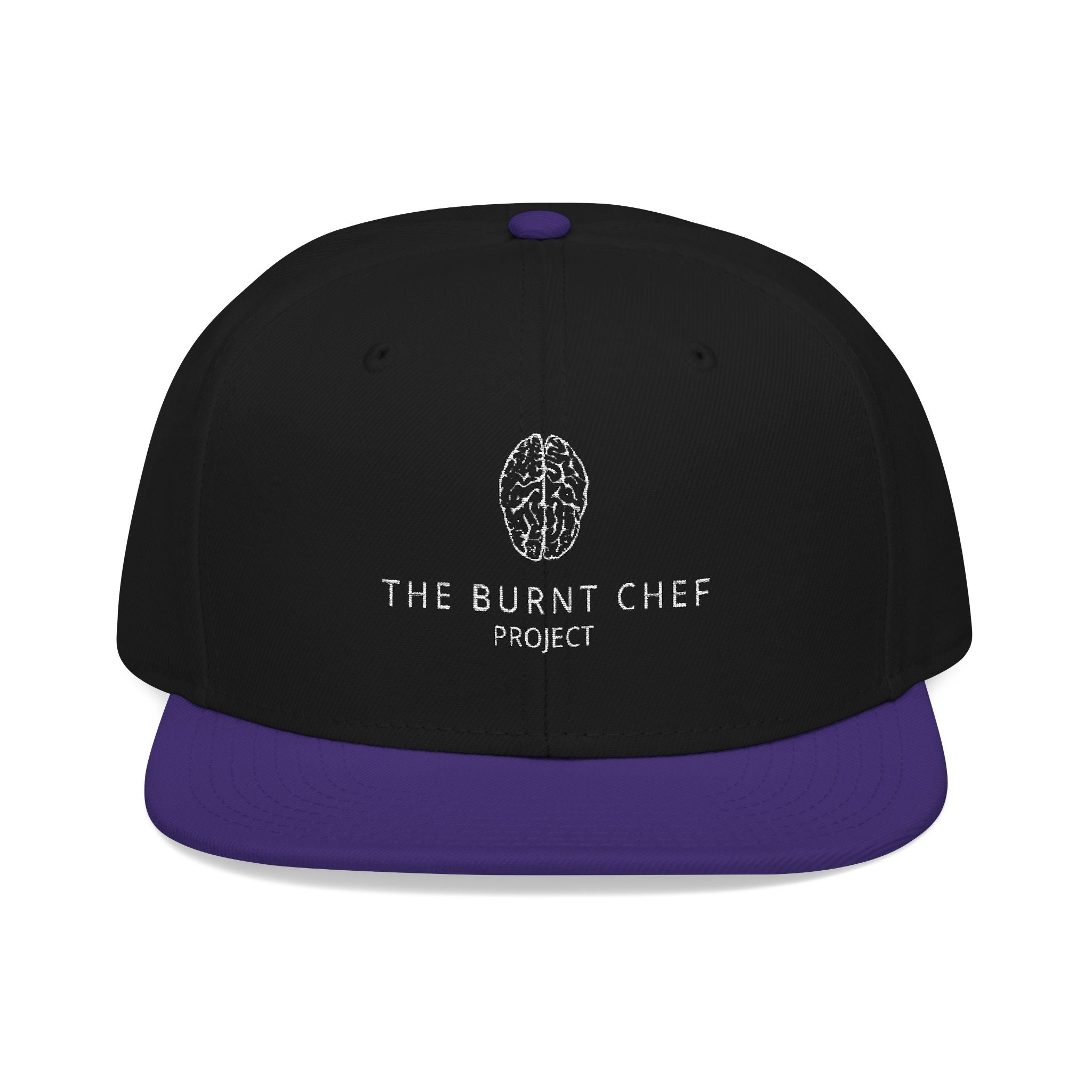 The Burnt Chef Embroidered Snapback Cap