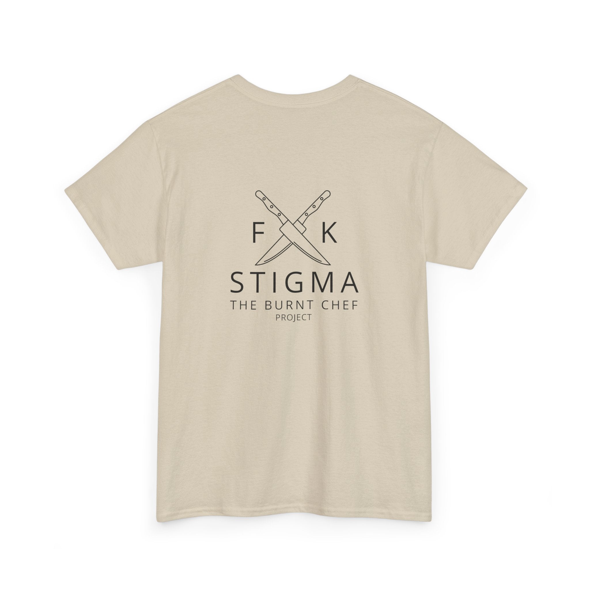 FK Stigma Unisex Tee – Burnt Chef Mental Health Apparel
