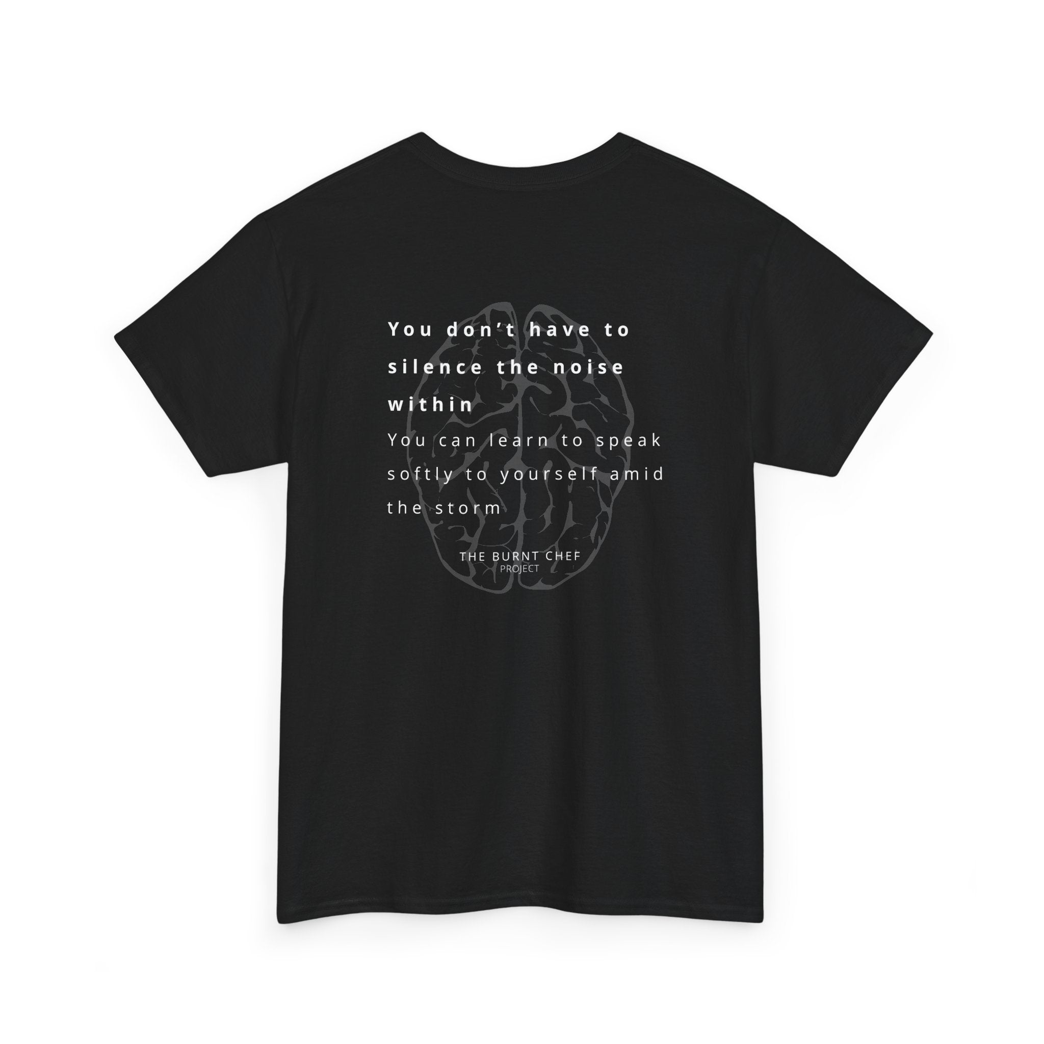 Speak Softly Unisex Tee – Burnt Chef Mental Health Apparel