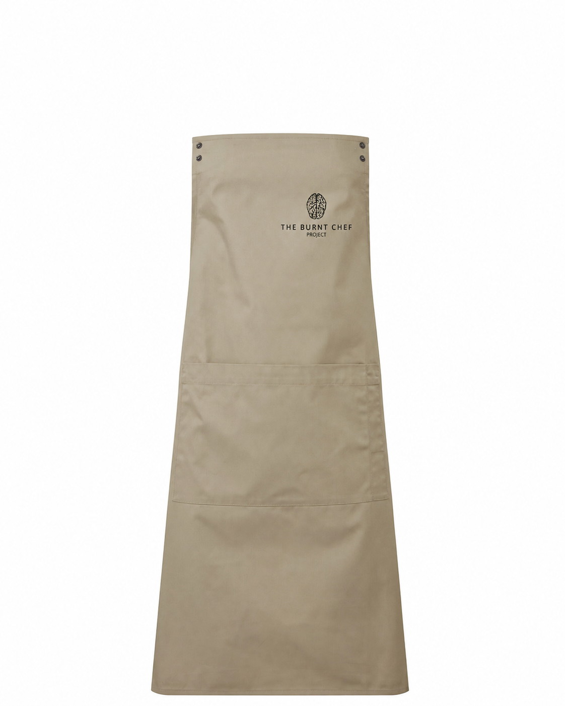 Premier Swap & Pop Customisable Apron Body in Khaki - customisable hospitality apron