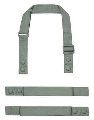 Premier Swap & Pop Customisable Apron Straps in Sage - customisable hospitality apron straps