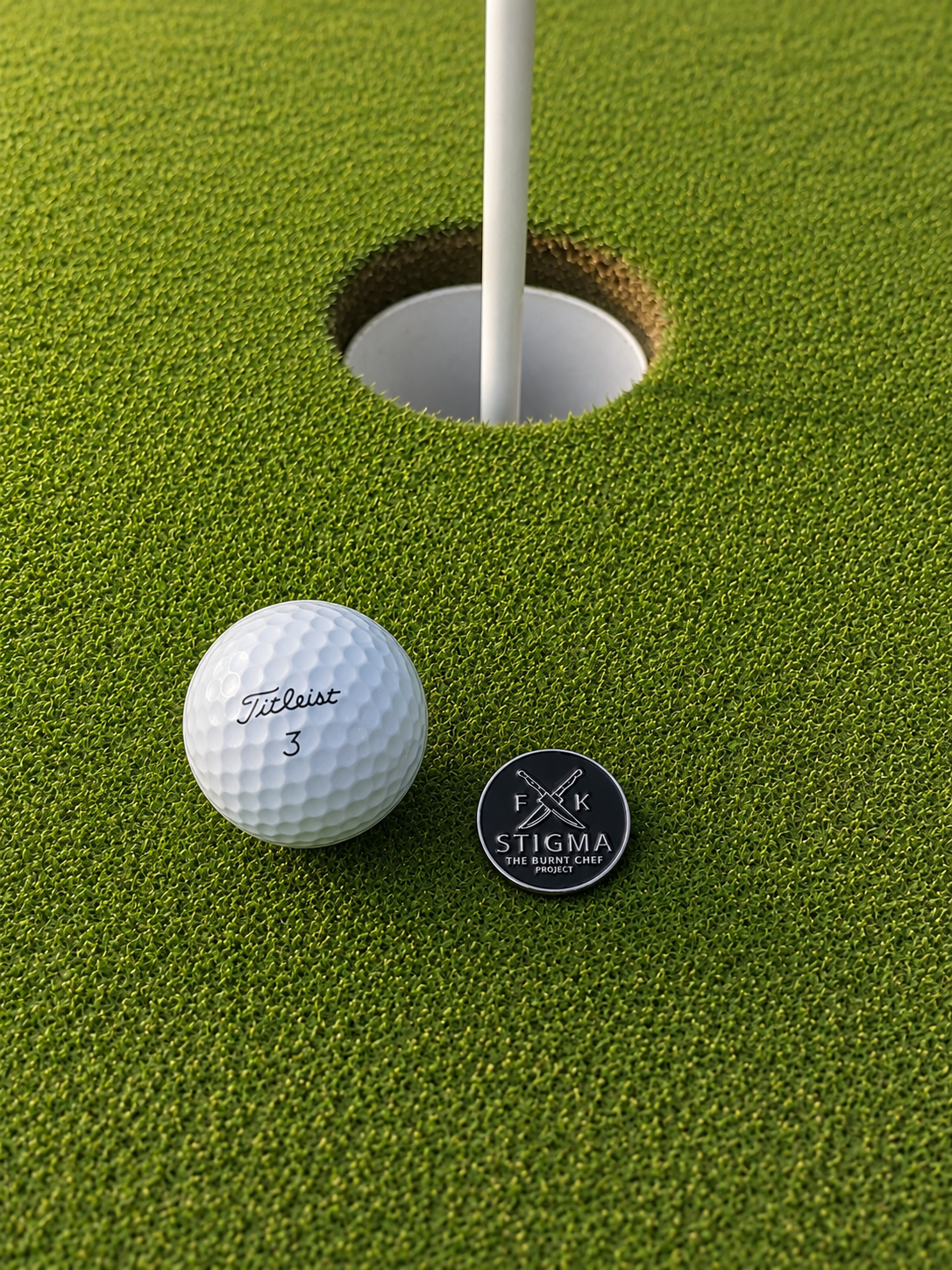 FK Stigma Magnetic Golf Ball Marker & Fridge Magnet
