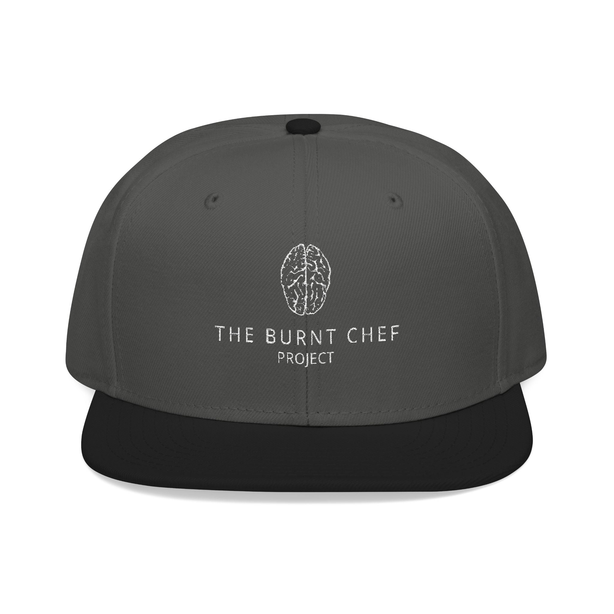 The Burnt Chef Embroidered Snapback Cap