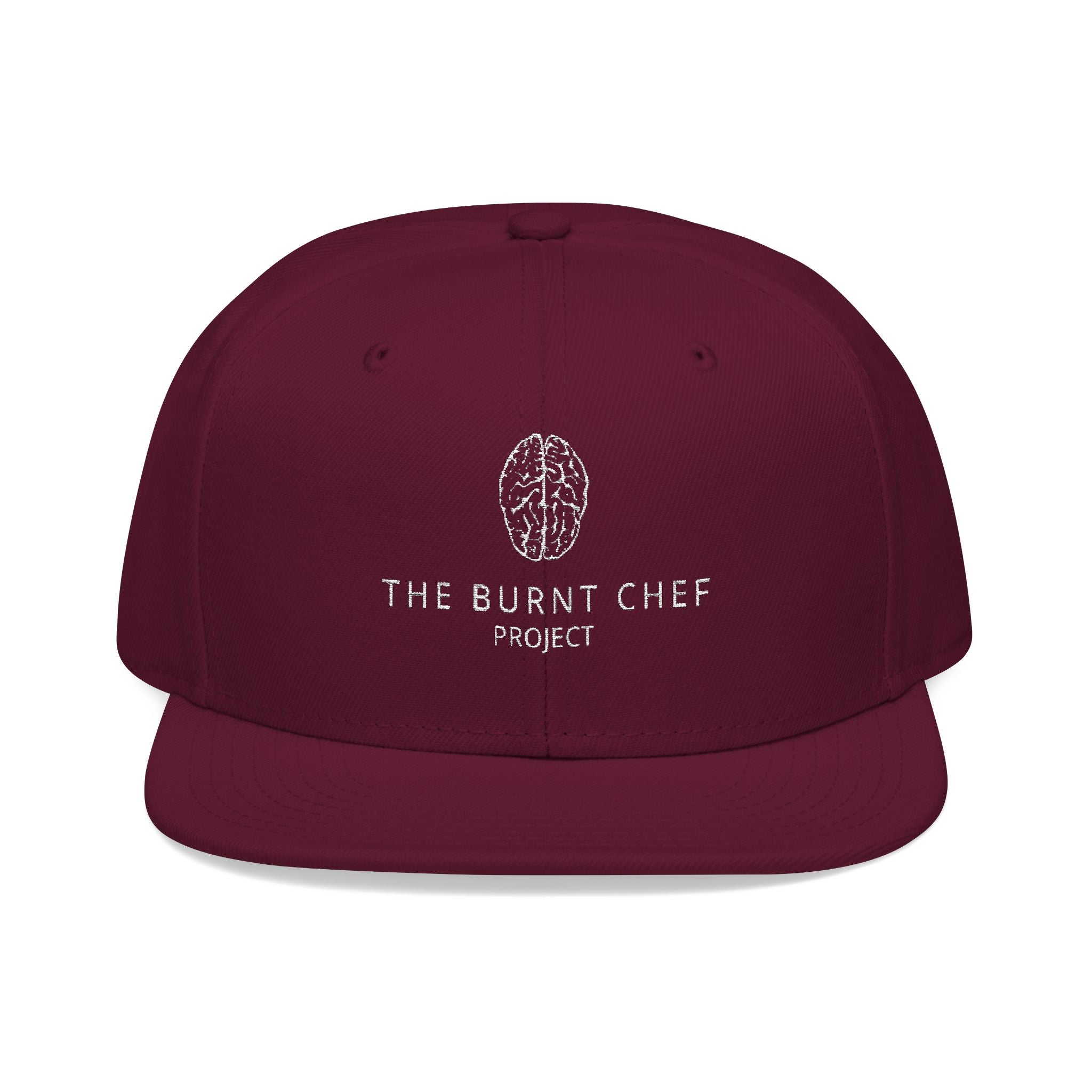 The Burnt Chef Embroidered Snapback Cap