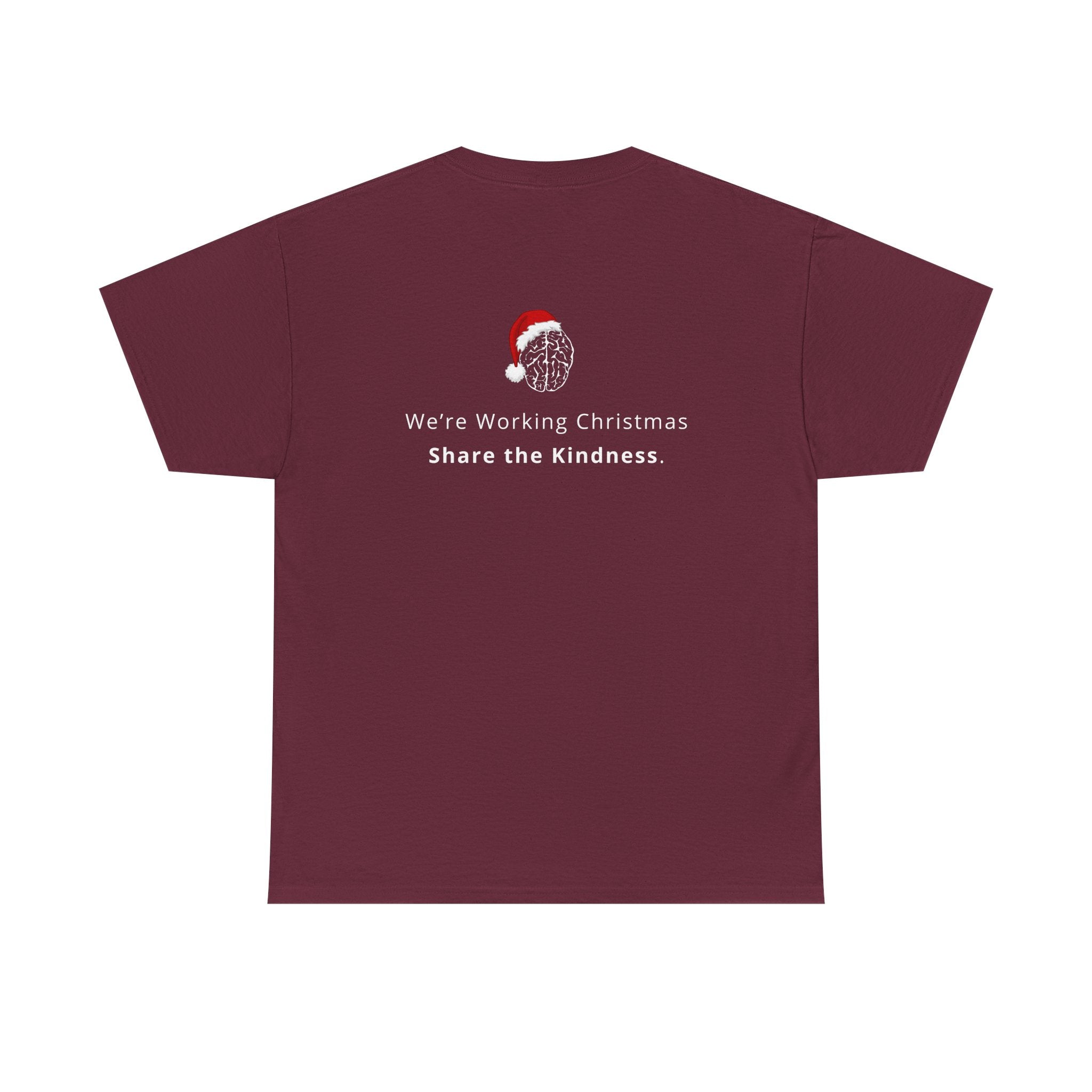 We're Working Christmas Tee - The Burnt Chef Project
