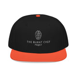 The Burnt Chef Embroidered Snapback Cap