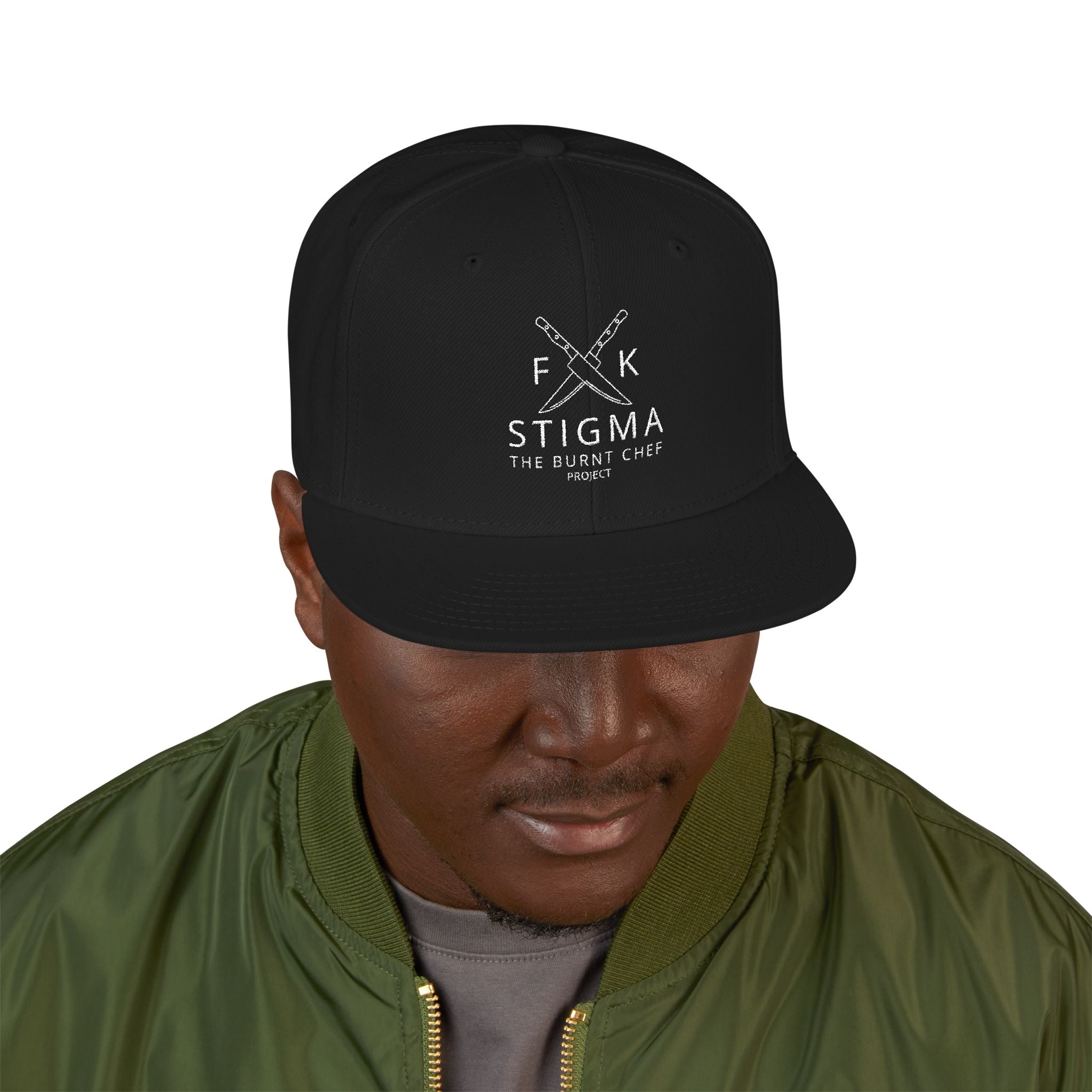 FK Stigma Embroidered Snapback Cap