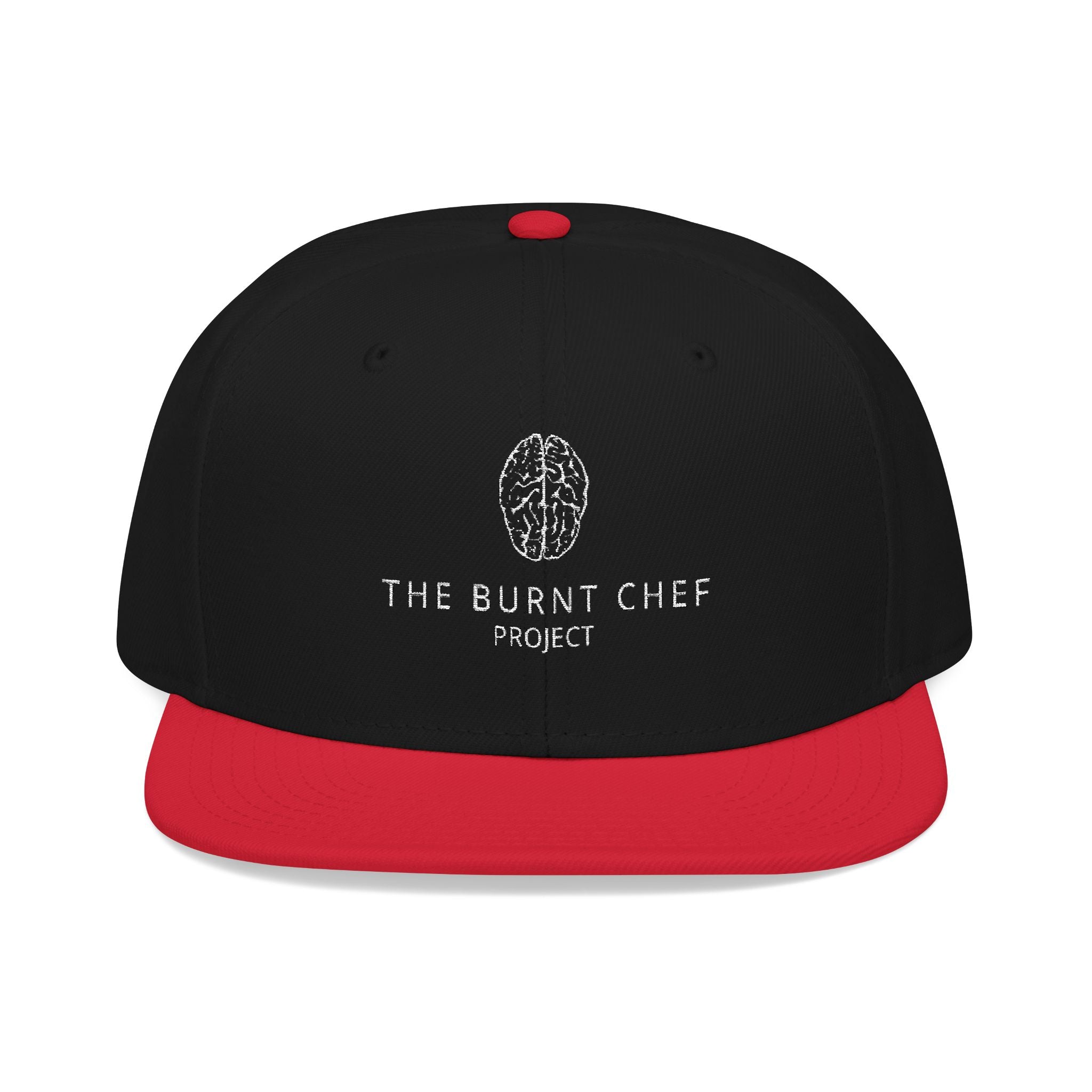 The Burnt Chef Embroidered Snapback Cap