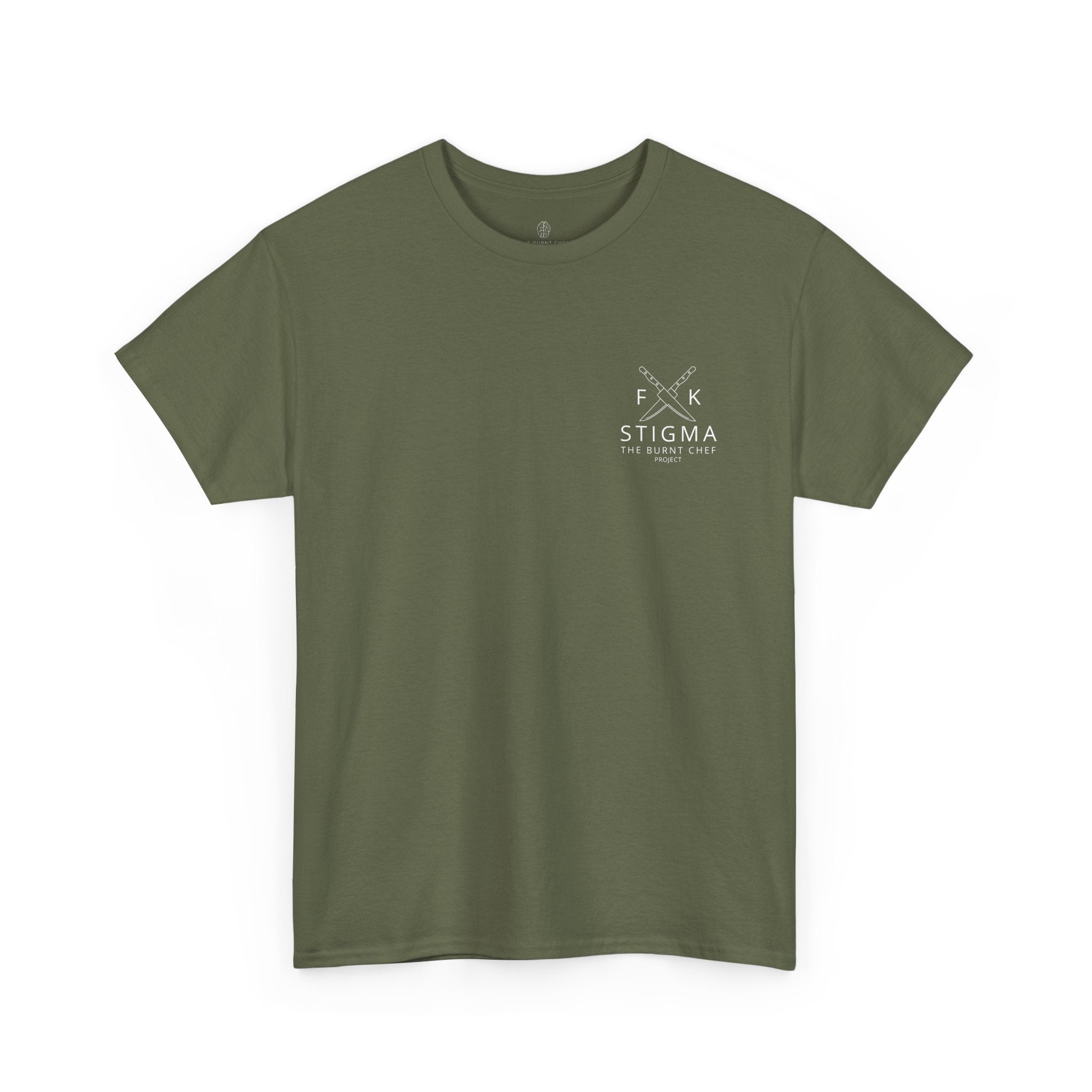FK Stigma Unisex Tee – Burnt Chef Mental Health Apparel