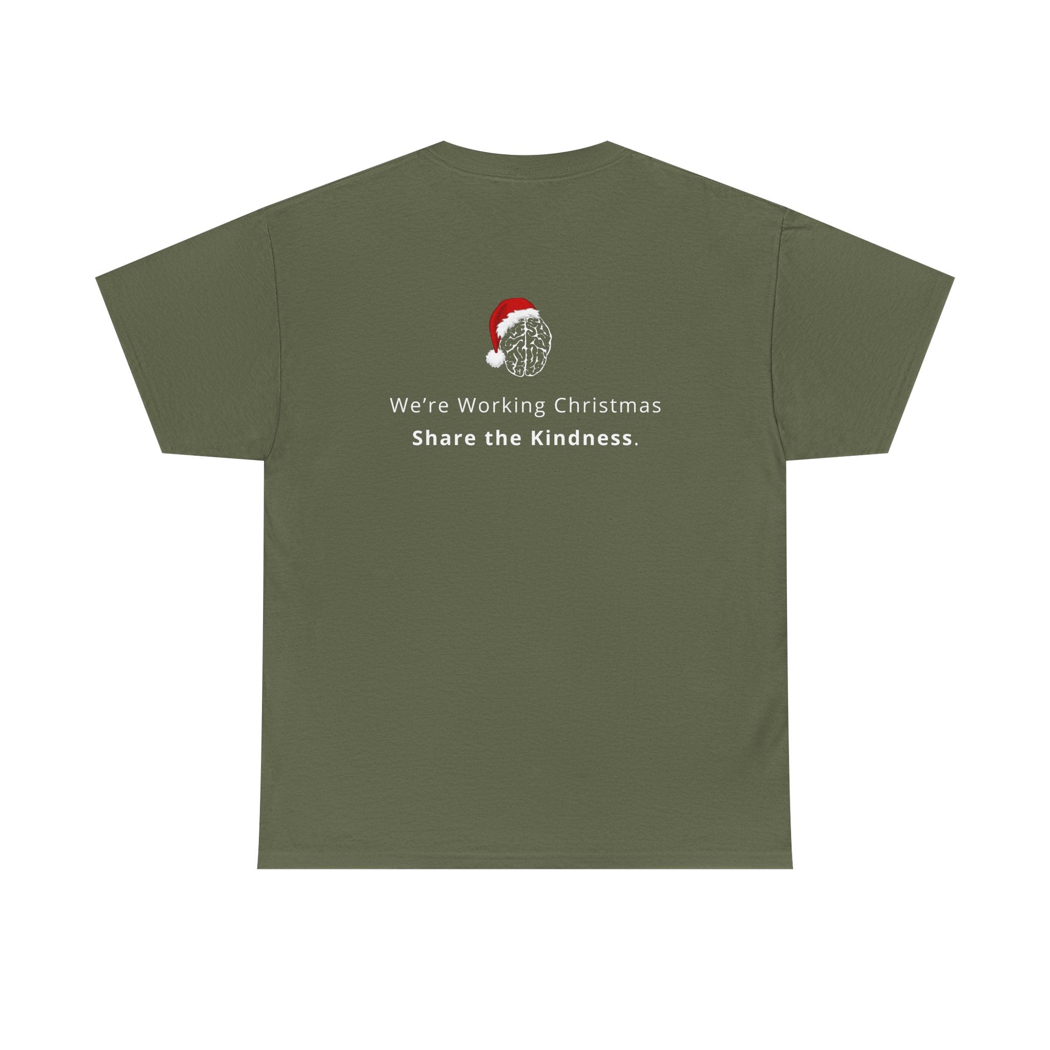 We're Working Christmas Tee - The Burnt Chef Project