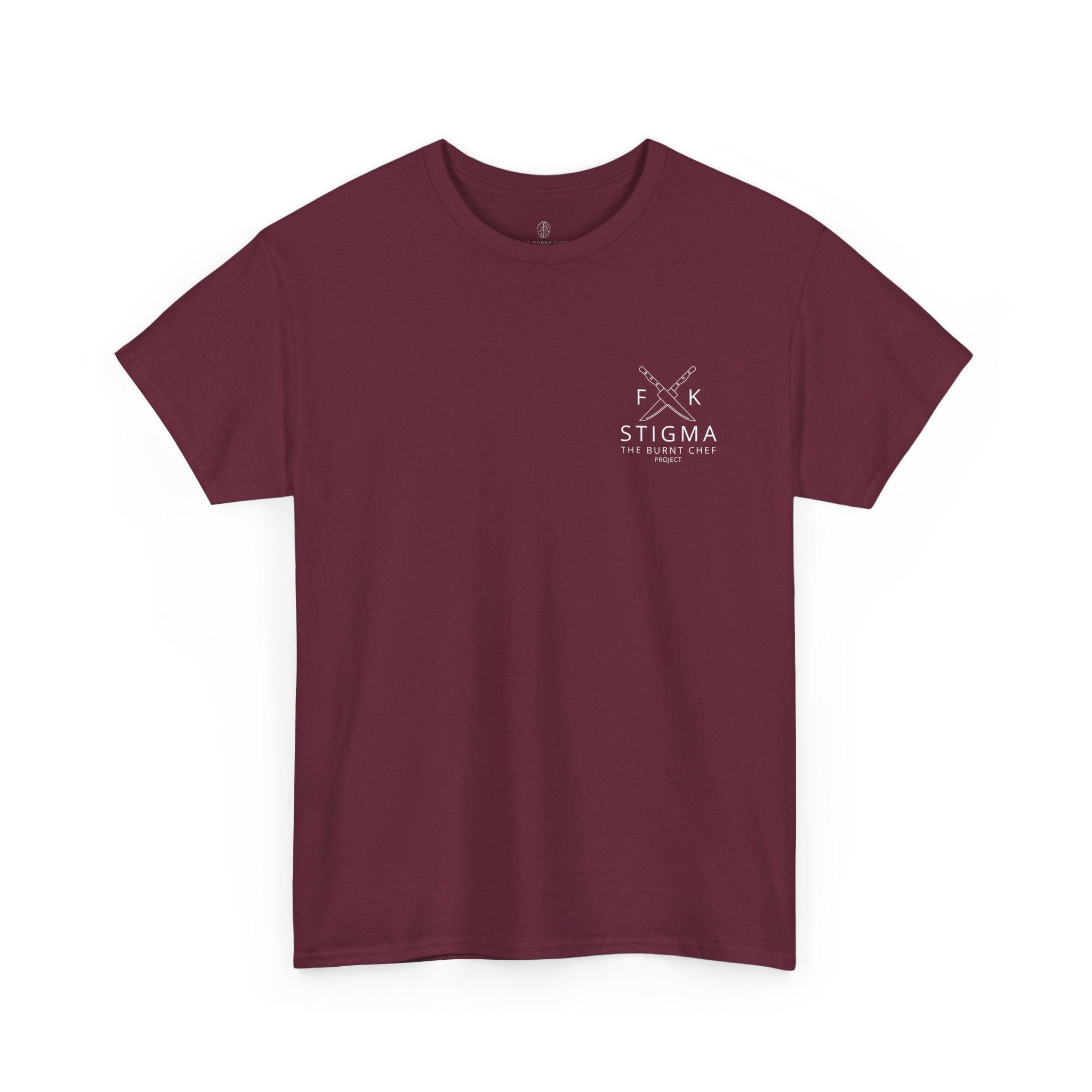 FK Stigma Unisex Tee – Burnt Chef Mental Health Apparel
