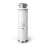 22oz Copper Vacuum Insulated Water Bottle — The Burnt Cheek Project Logo