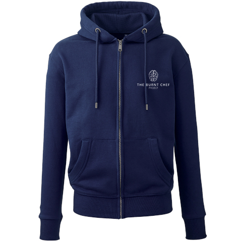 Navy Zip Up Hoody