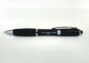 Light-up LED pen — for reading tickets in a dark pass