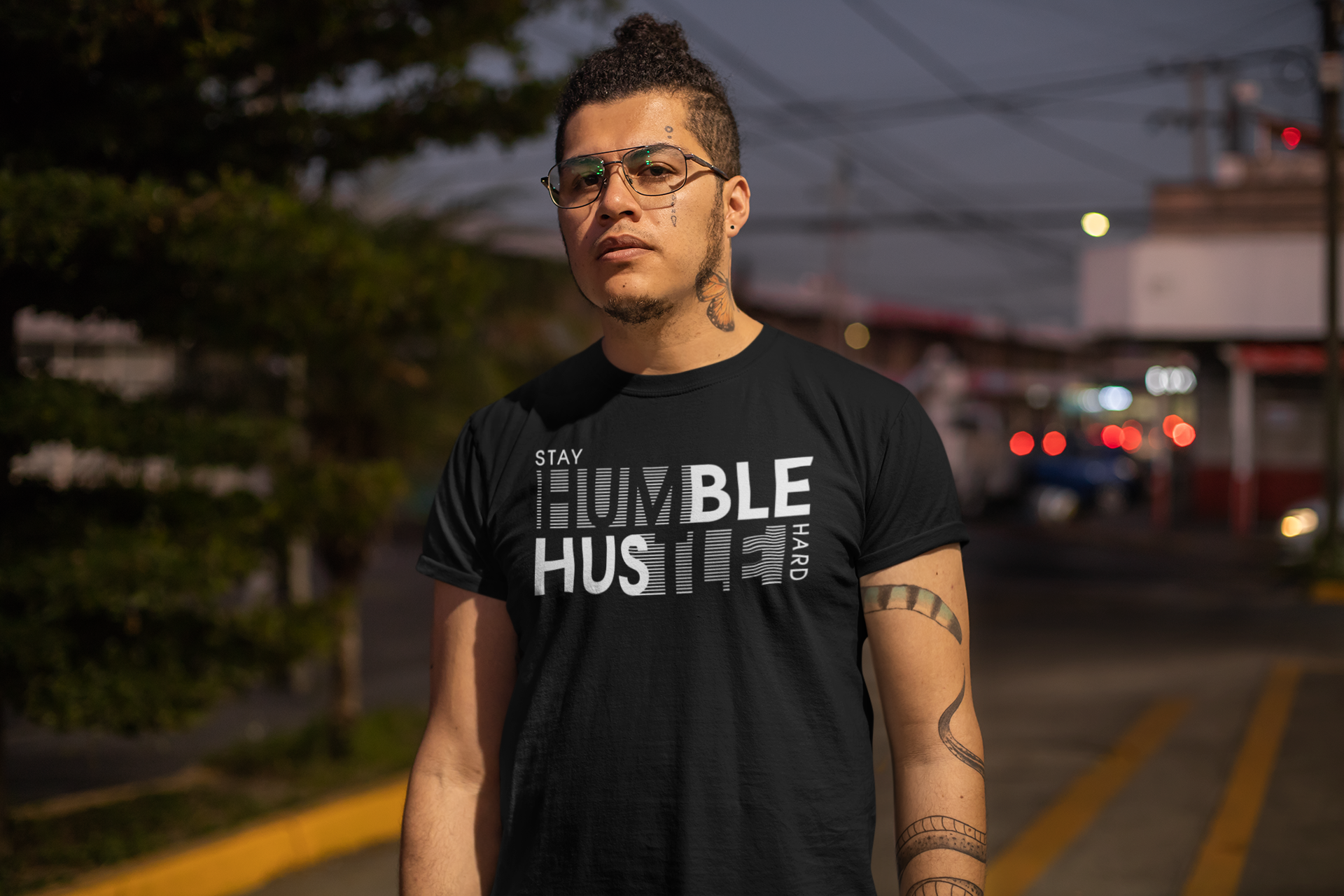 Stay Humble Unisex Tee (Black)