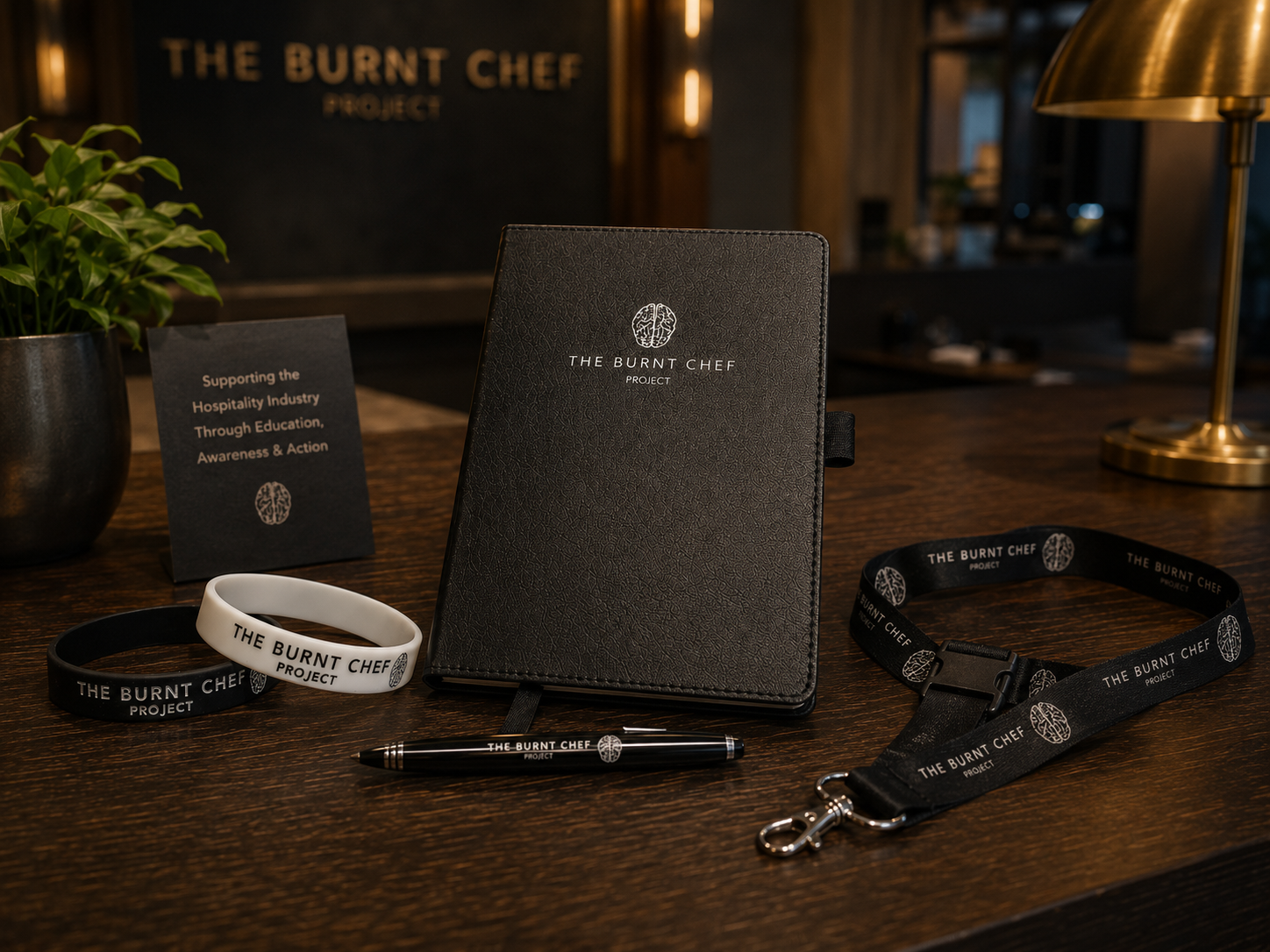 The Everyday Carry Kit — Pen, Journal, Lanyard & Wristband