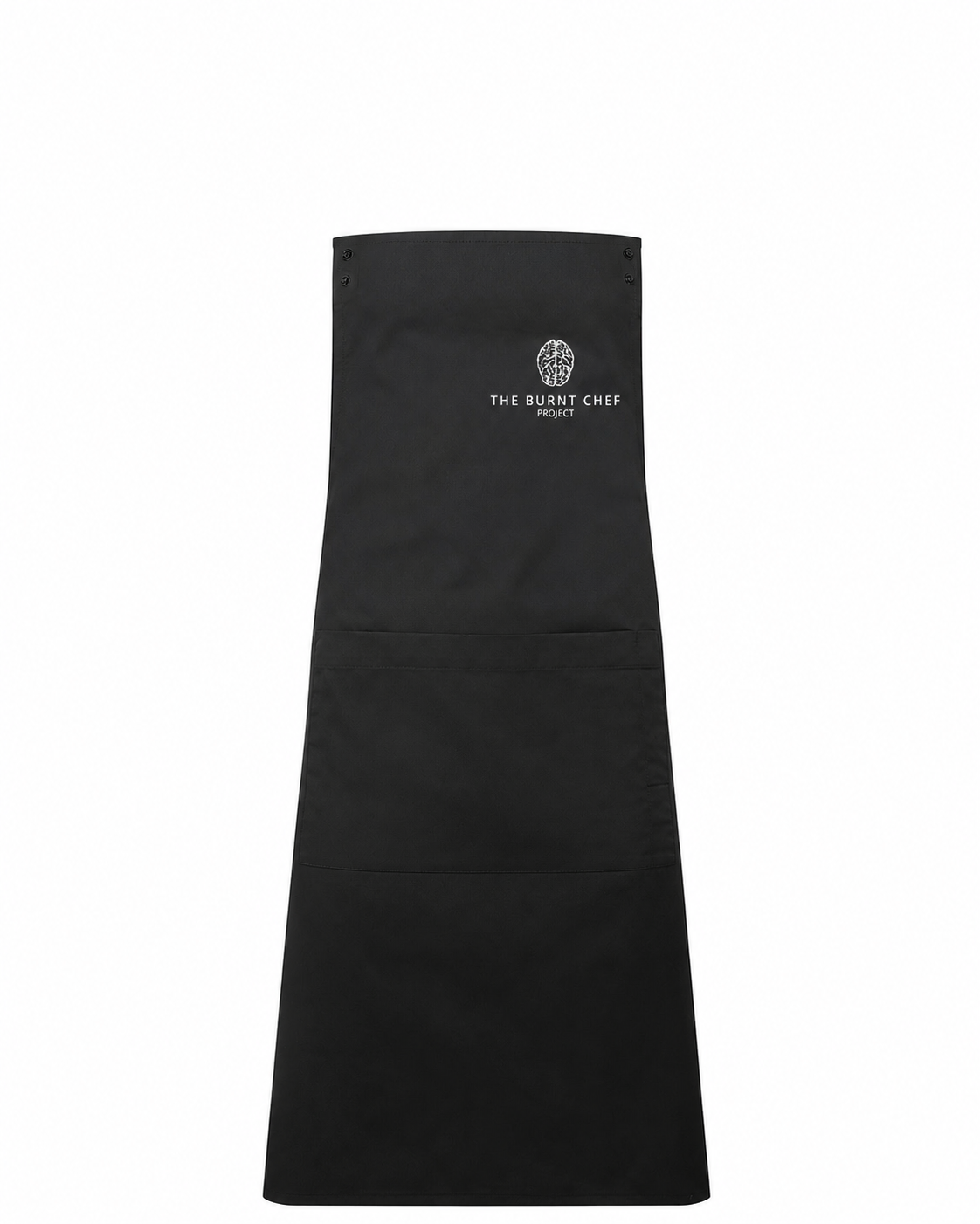 Premier Swap & Pop Customisable Apron Body in Black - customisable hospitality apron