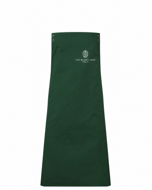 Premier Swap & Pop Customisable Apron Body in Bottle Green - customisable hospitality apron