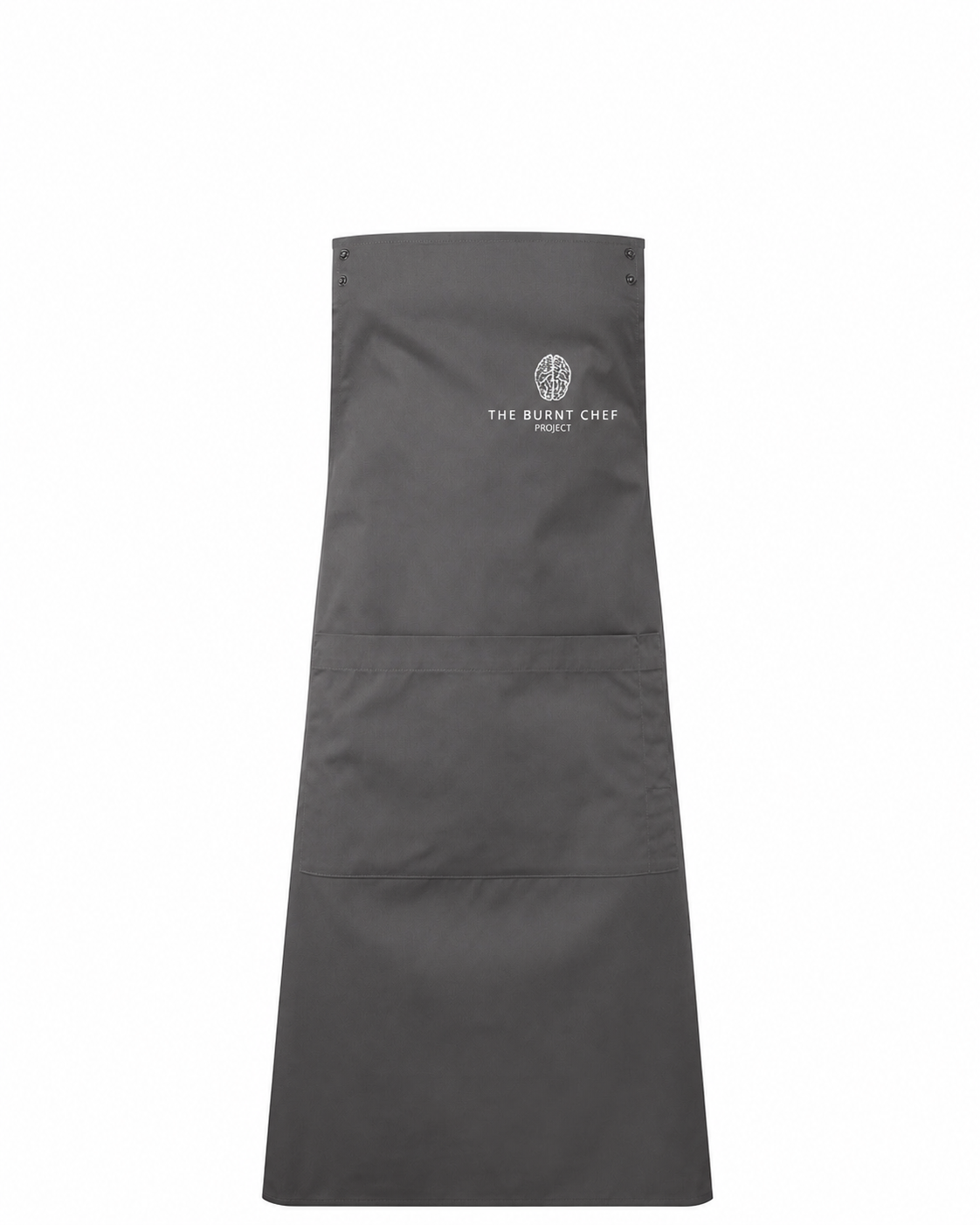 Premier Swap & Pop Customisable Apron Body in Dark Grey - customisable hospitality apron