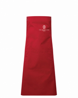 Premier Swap & Pop Customisable Apron Body in Red - customisable hospitality apron