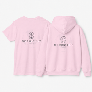 Burnt Chef Worldwide hospitality hoodie and t-shirt bundle