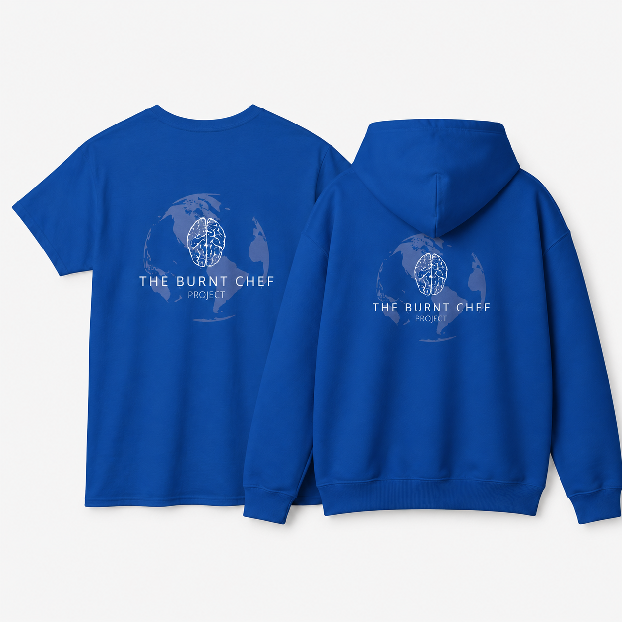 The Burnt Chef Represent Pack — Worldwide hoodie and t-shirt gift bundle