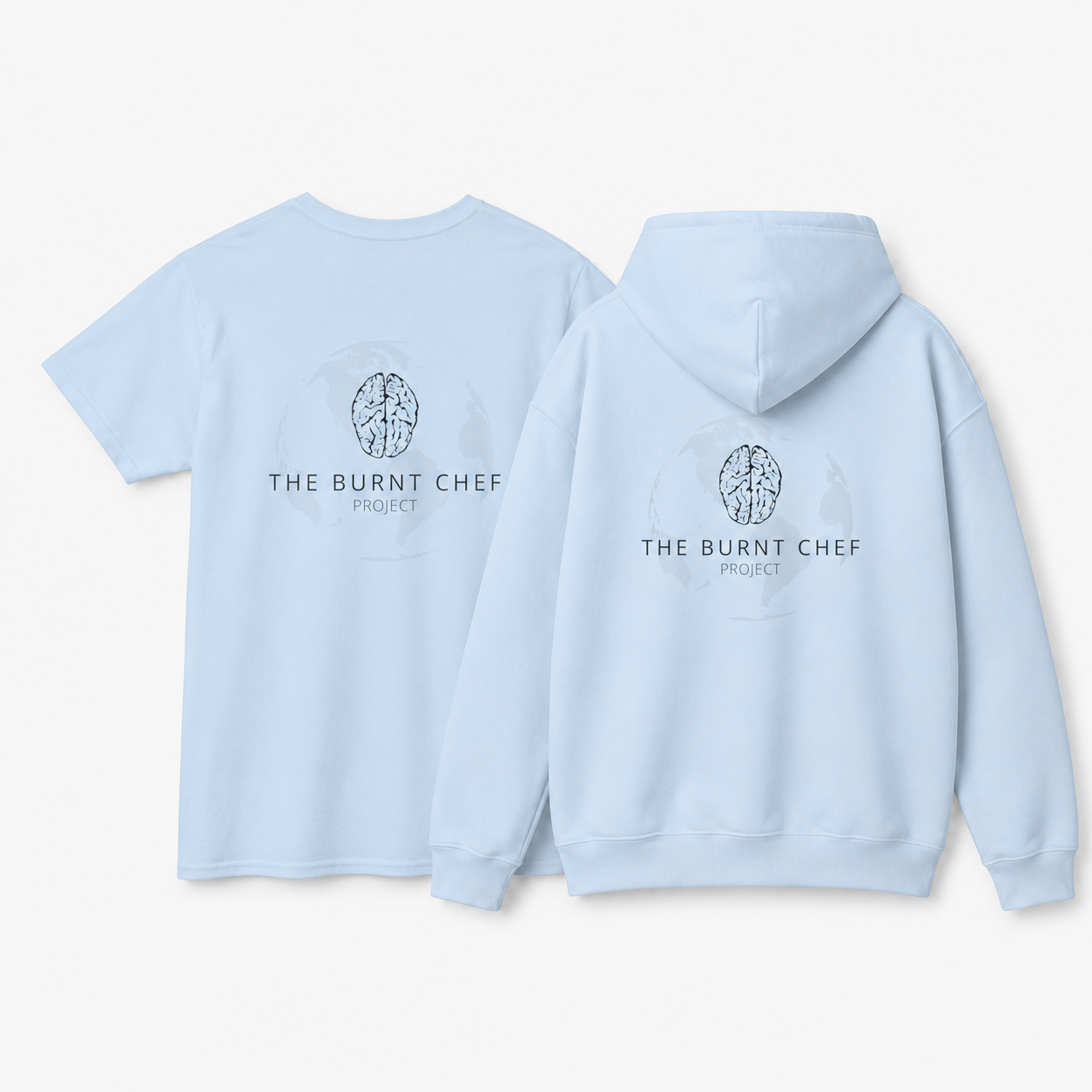 The Burnt Chef Represent Pack — hoodie and tee apparel bundle