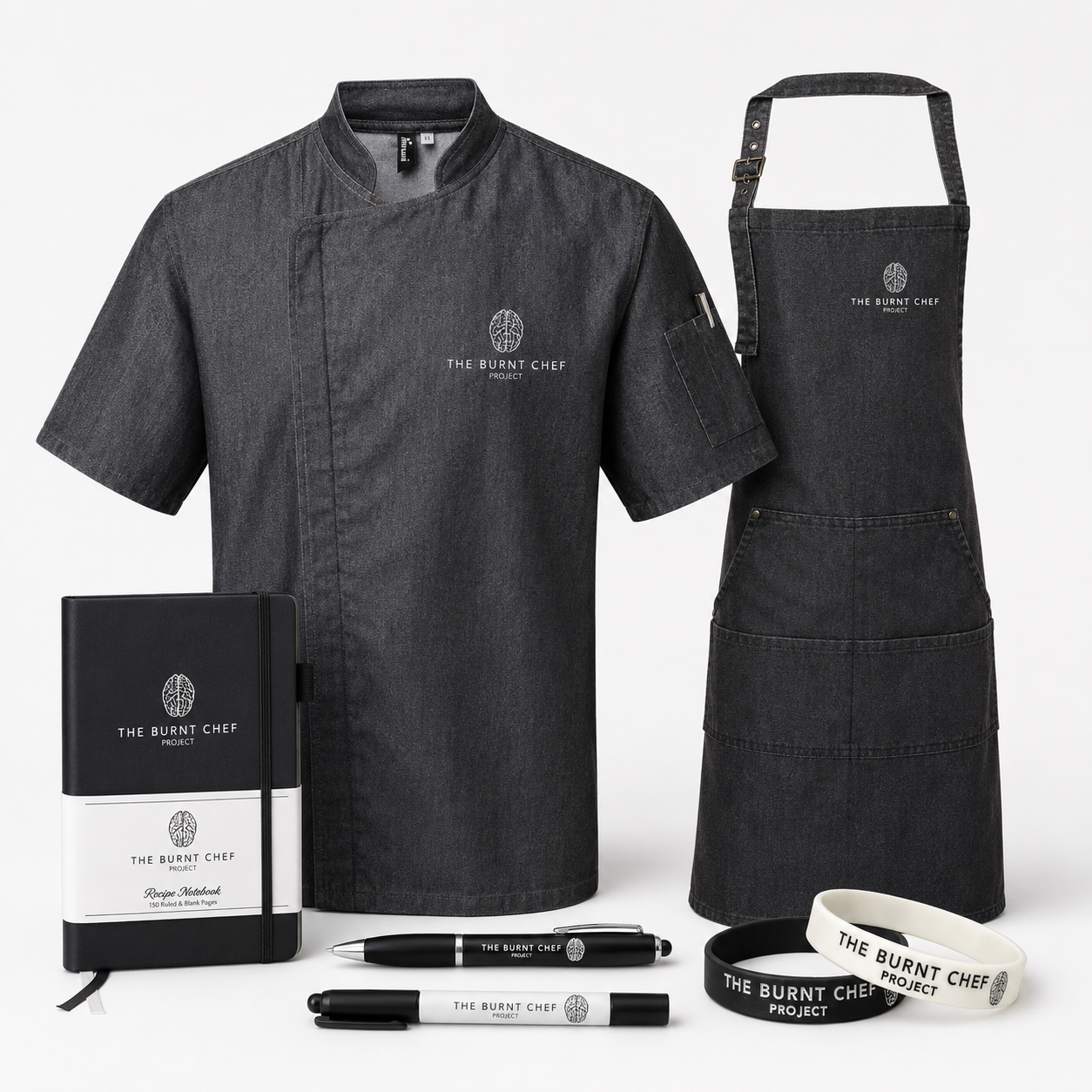 The Chef's Kit — Jacket, Apron, Journal & Pens