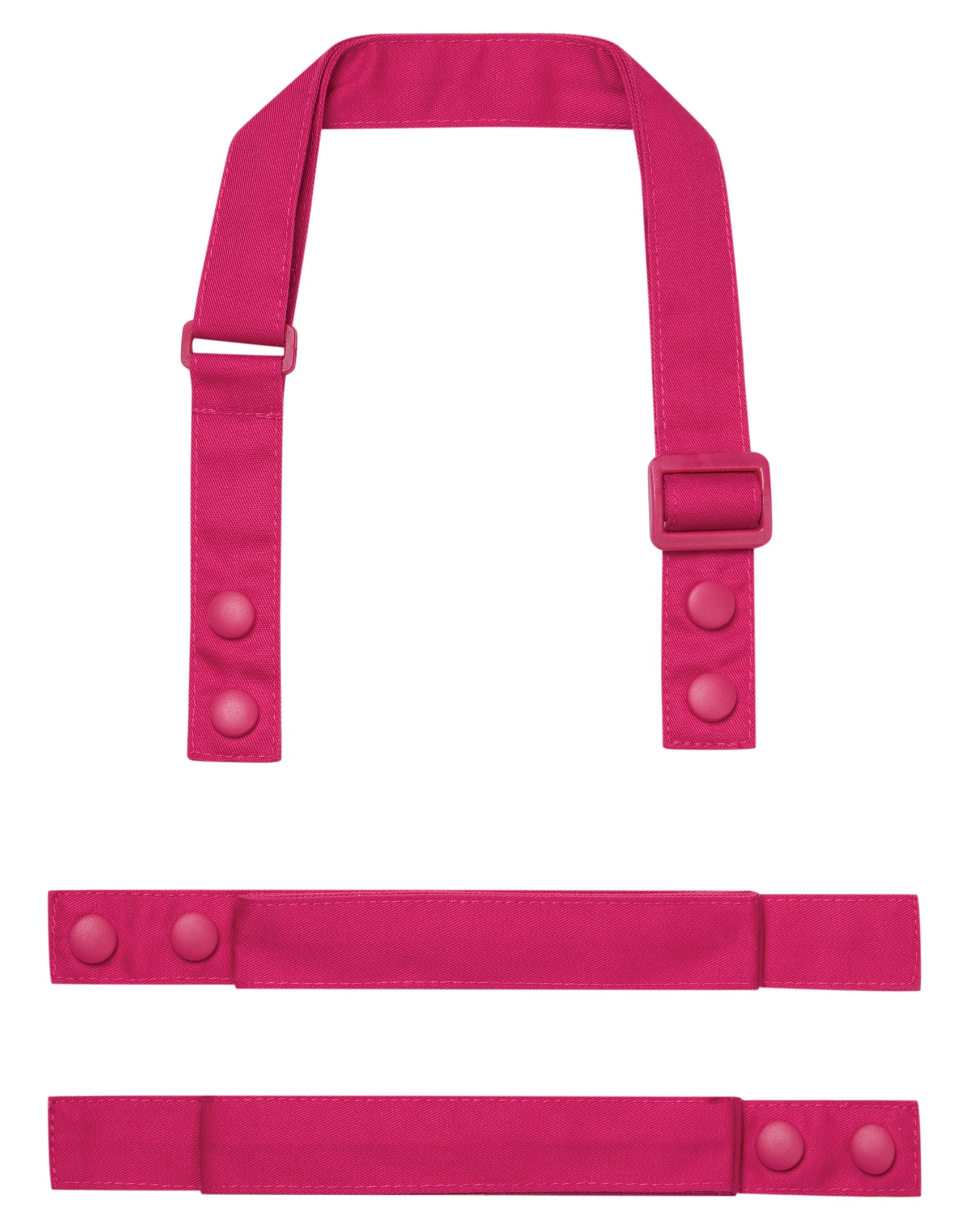 Build Your Own Swap & Pop Apron - Hot Pink straps