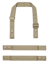 Premier Swap & Pop Customisable Apron Straps in Khaki - customisable hospitality apron straps