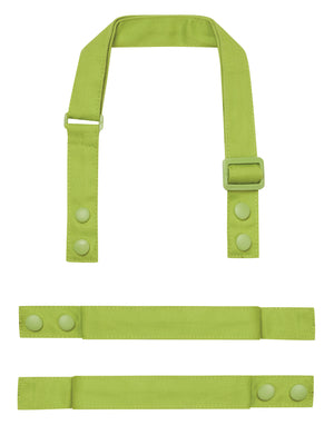 Premier Swap & Pop Customisable Apron Straps in Lime - customisable hospitality apron straps
