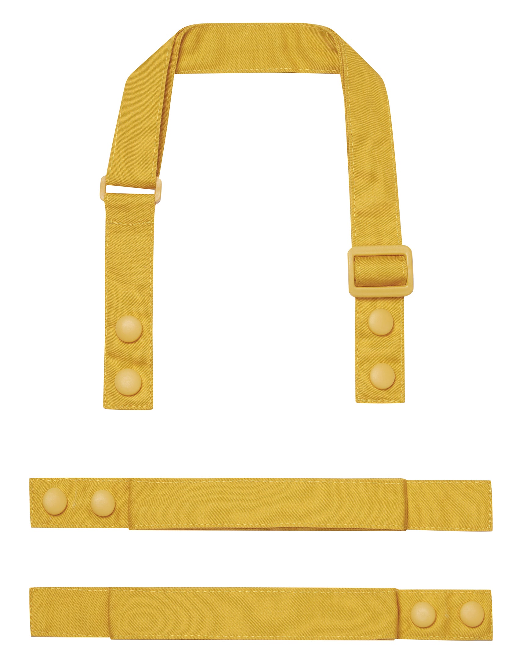 Premier Swap & Pop Customisable Apron Straps in Mustard - customisable hospitality apron straps