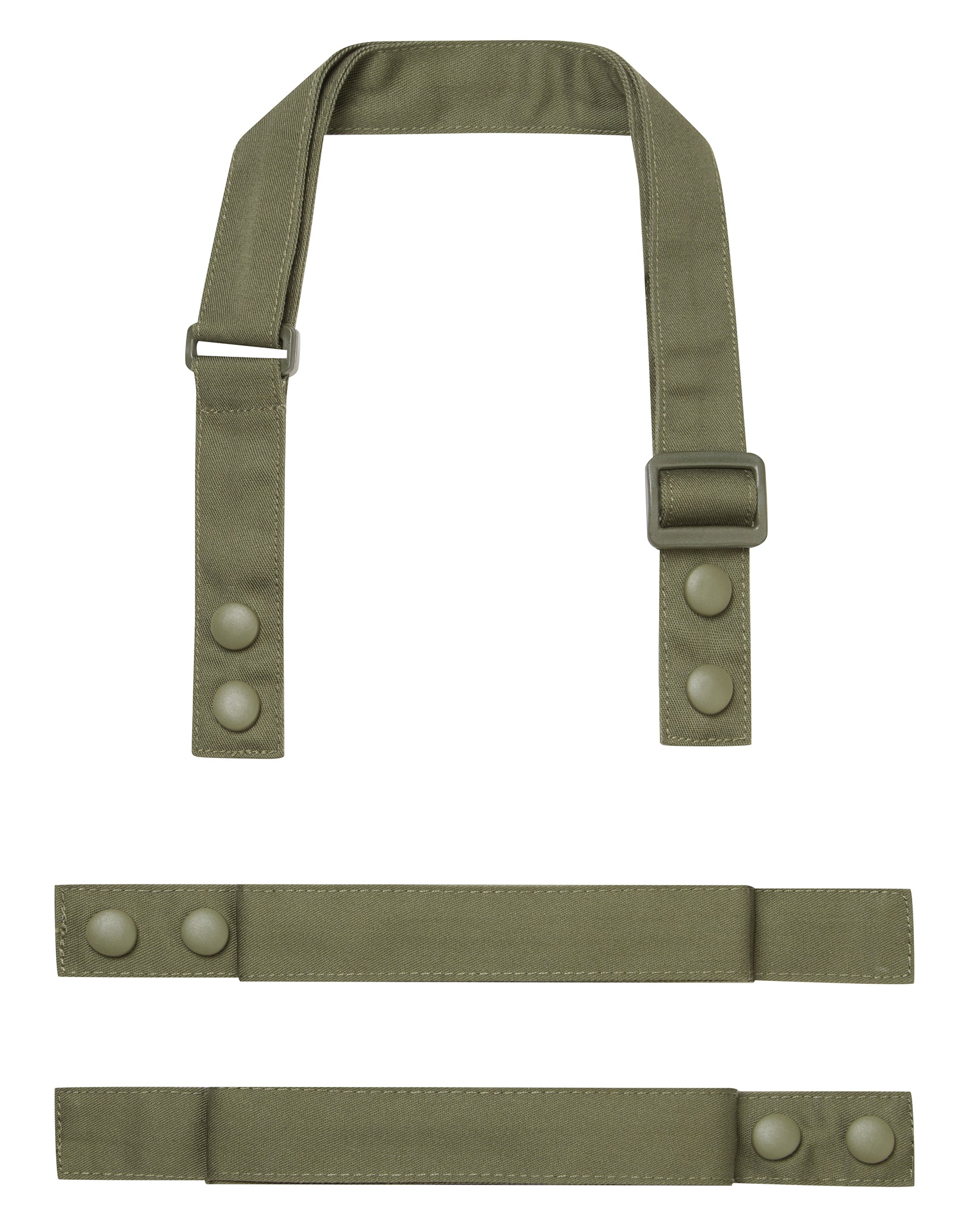Premier Swap & Pop Customisable Apron Straps in Olive - customisable hospitality apron straps