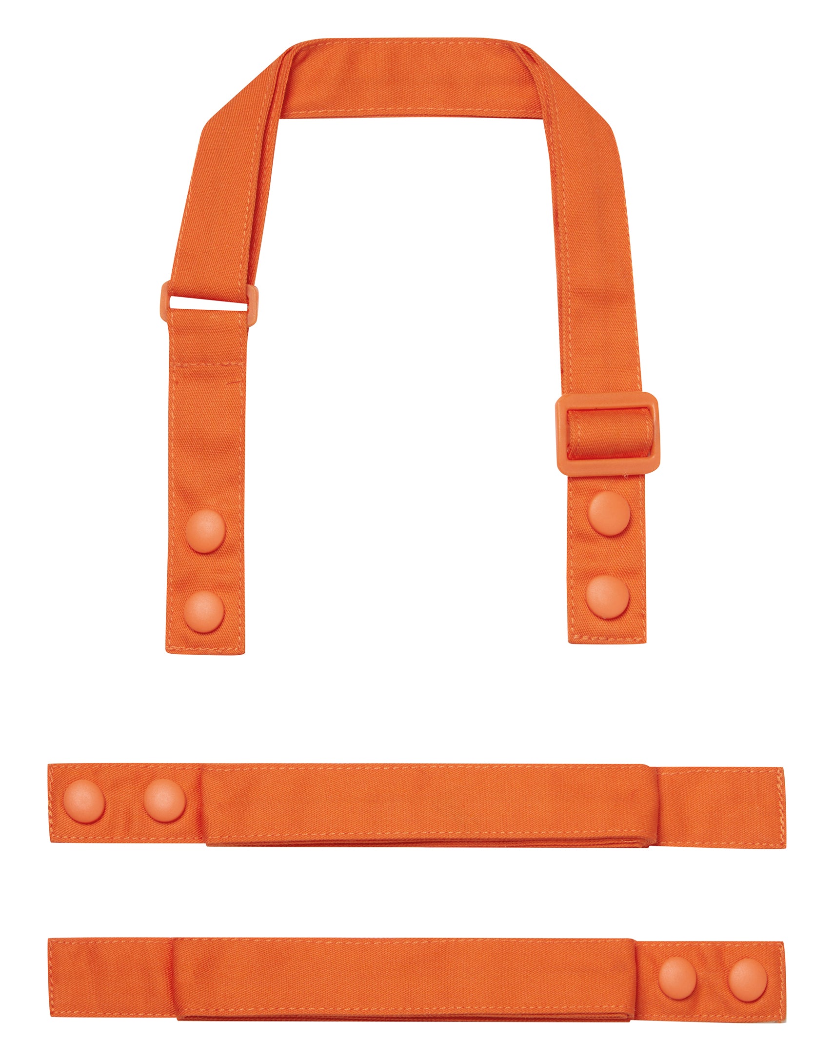 Premier Swap & Pop Customisable Apron Straps in Orange - customisable hospitality apron straps