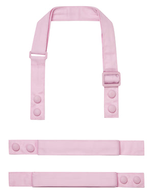Premier Swap & Pop Customisable Apron Straps in Pink - customisable hospitality apron straps