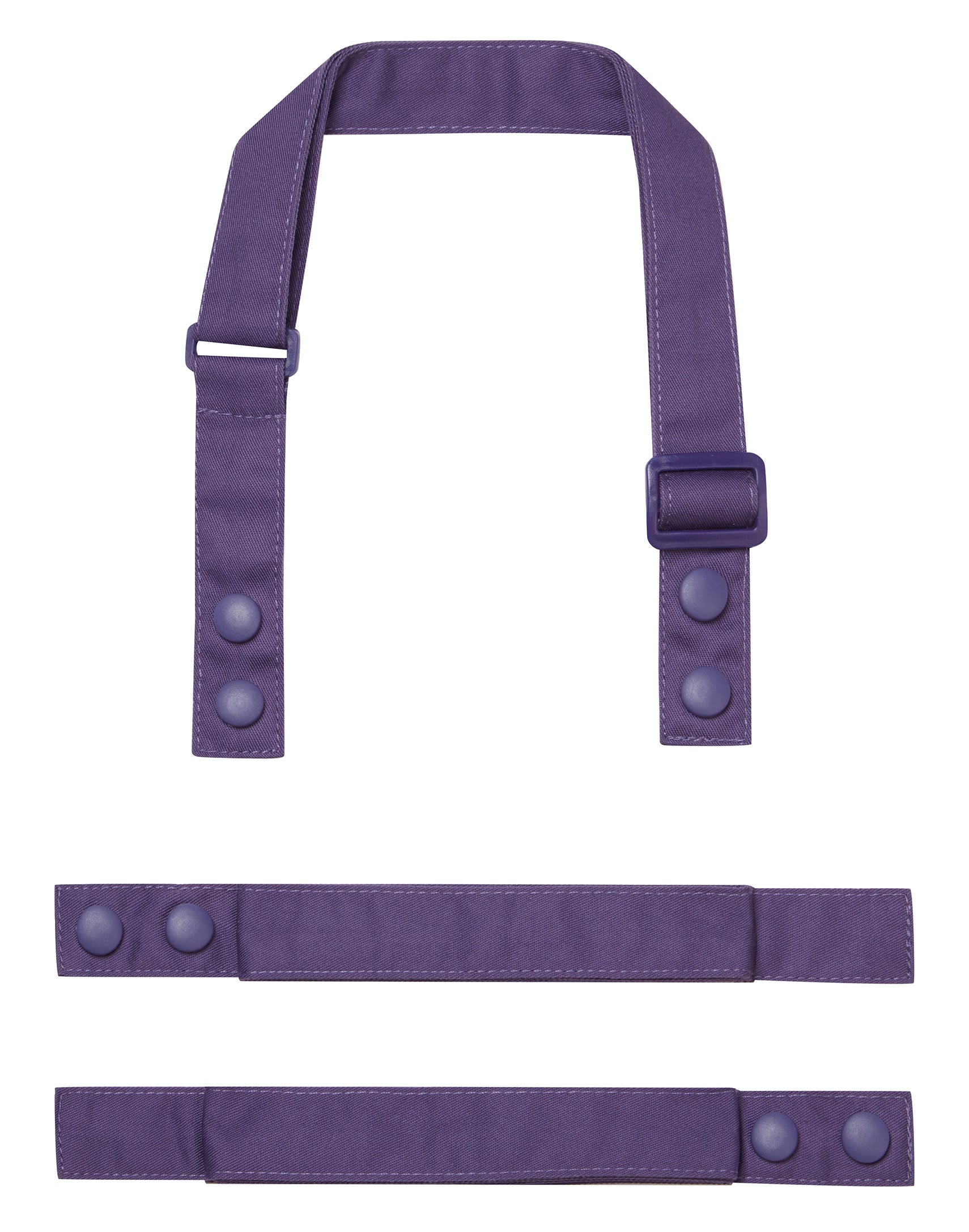 Premier Swap & Pop Customisable Apron Straps in Purple - customisable hospitality apron straps