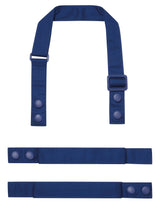 Premier Swap & Pop Customisable Apron Straps in Royal Blue - customisable hospitality apron straps