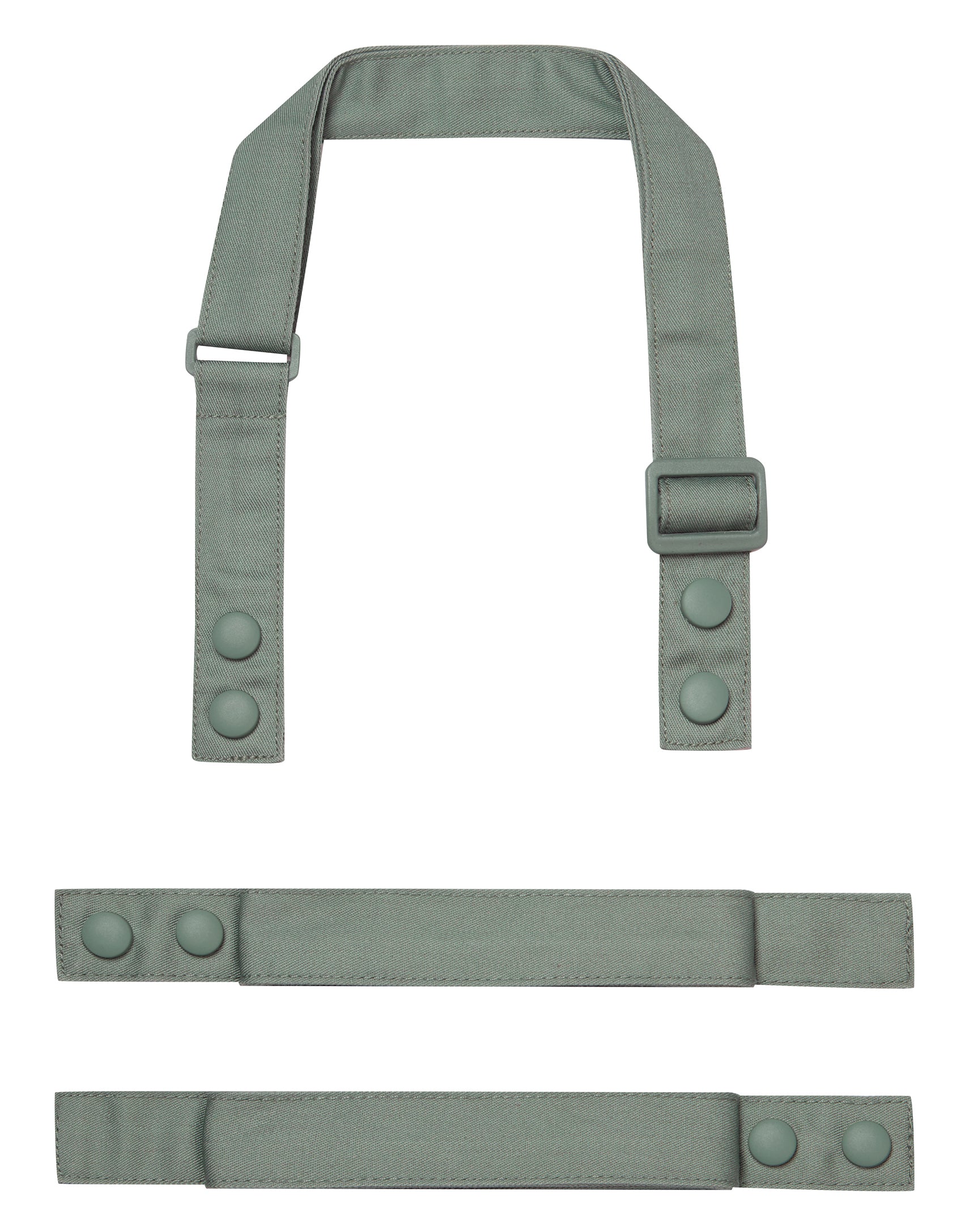 Premier Swap & Pop Customisable Apron Straps in Sage - customisable hospitality apron straps