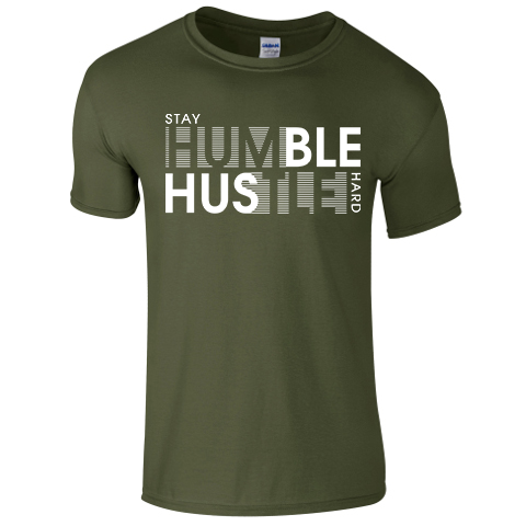 Stay Humble Unisex Tee (Black)