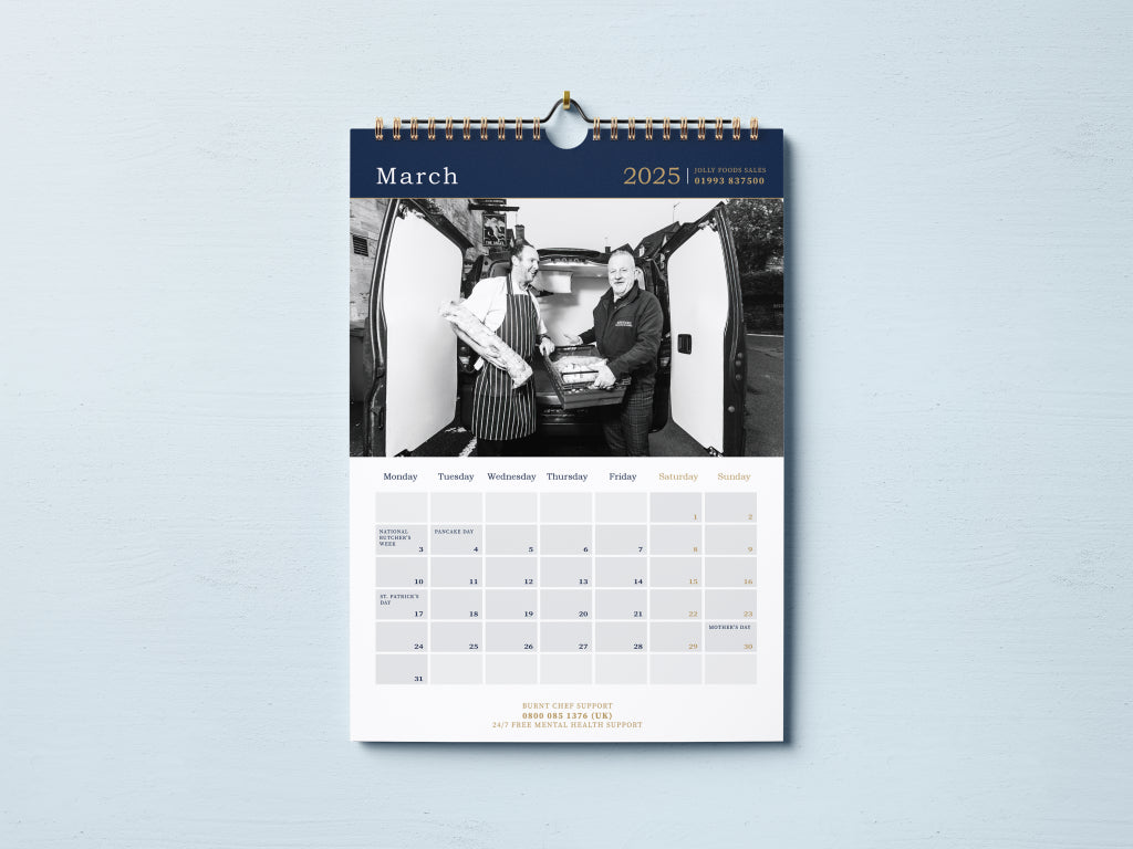 A3 2025 Wall Calendar